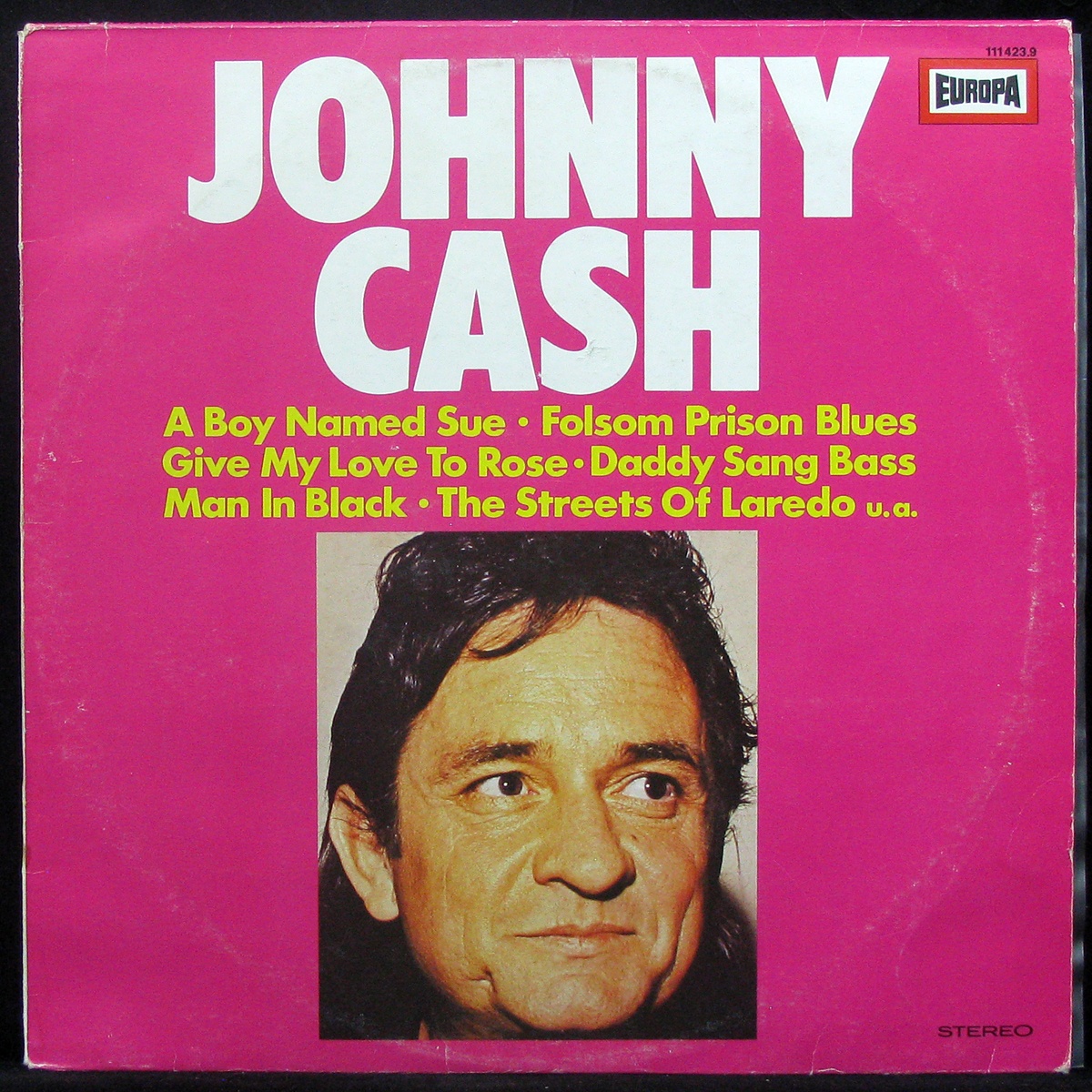 LP Johnny Cash — Johnny Cash (1980) фото