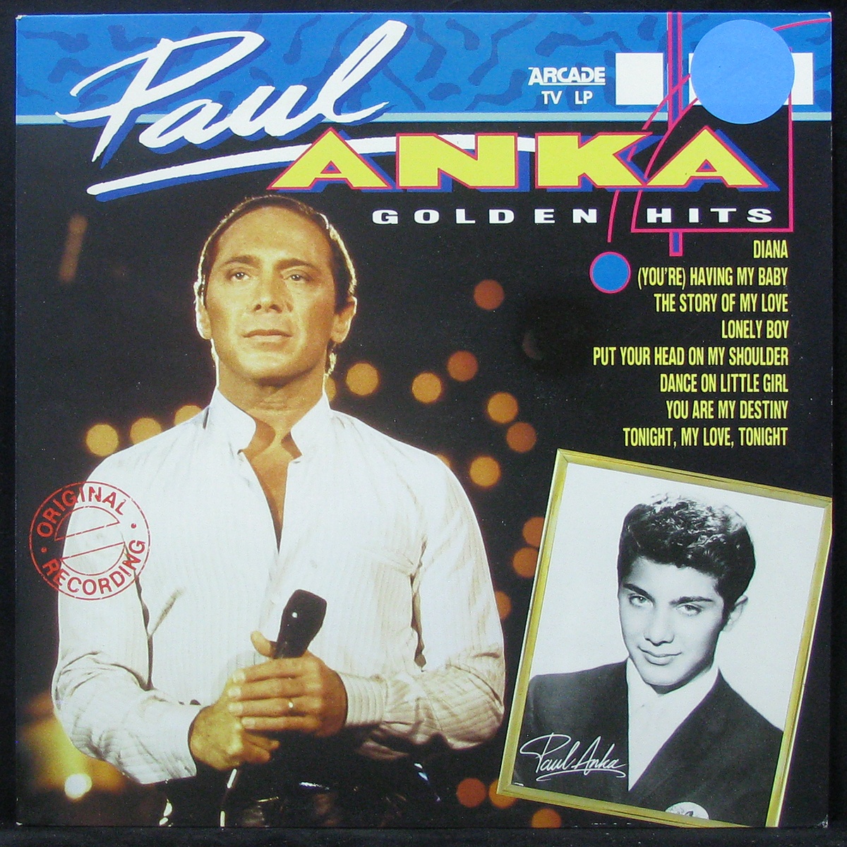LP Paul Anka — Paul Anka's 21 Golden Hits фото