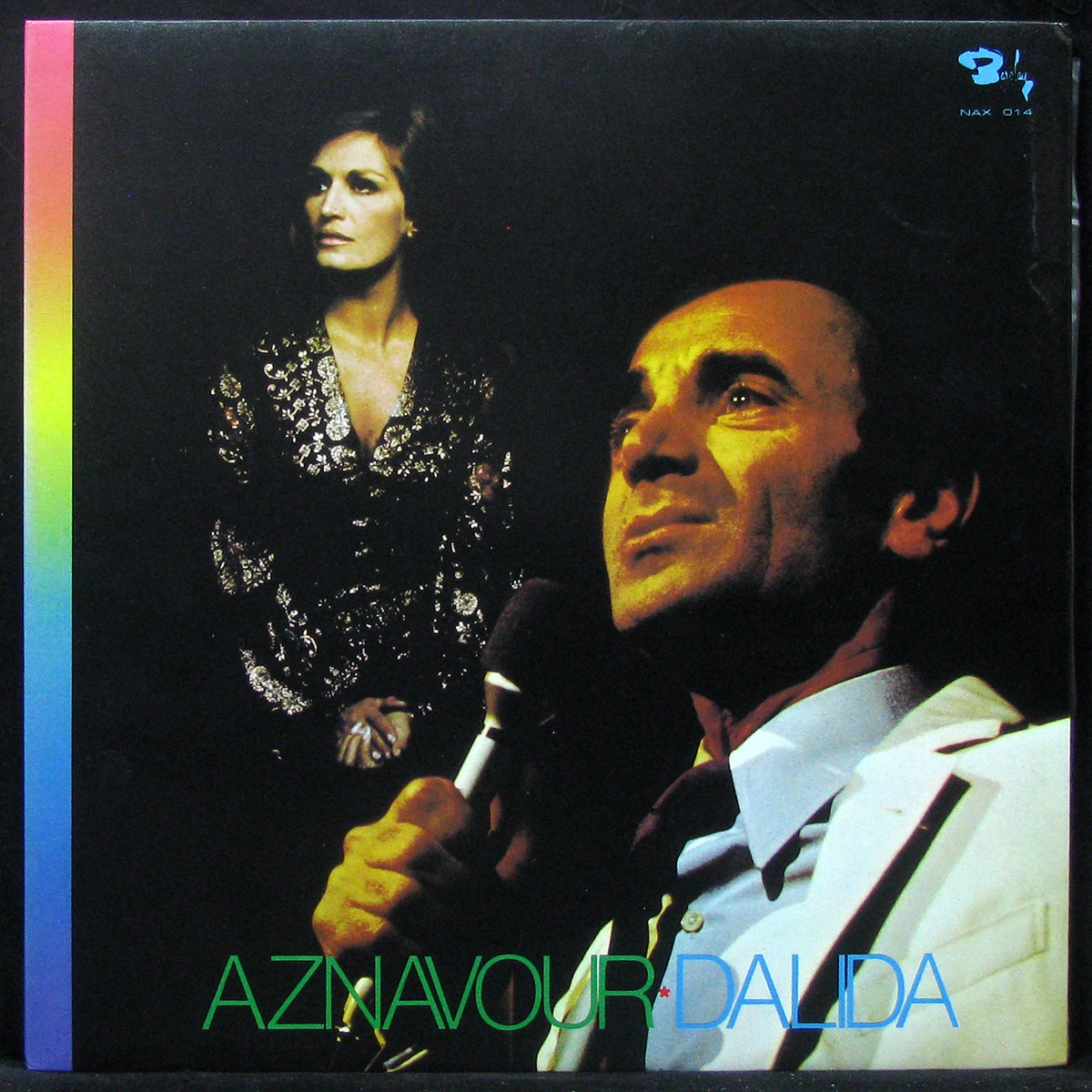 LP Dalida / Charles Aznavour — Seldom In Aznavour And Dalida - N° 14 (+ booklet) фото