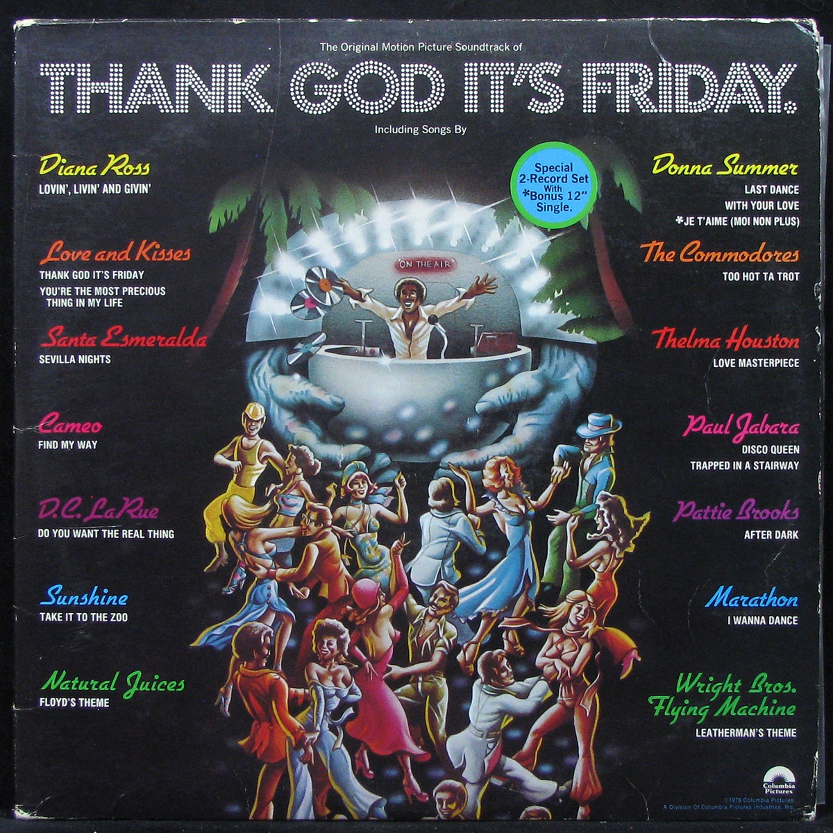 LP V/A — Thank God It's Friday (The Original Motion Picture Soundtrack) (2LP, +maxi) фото