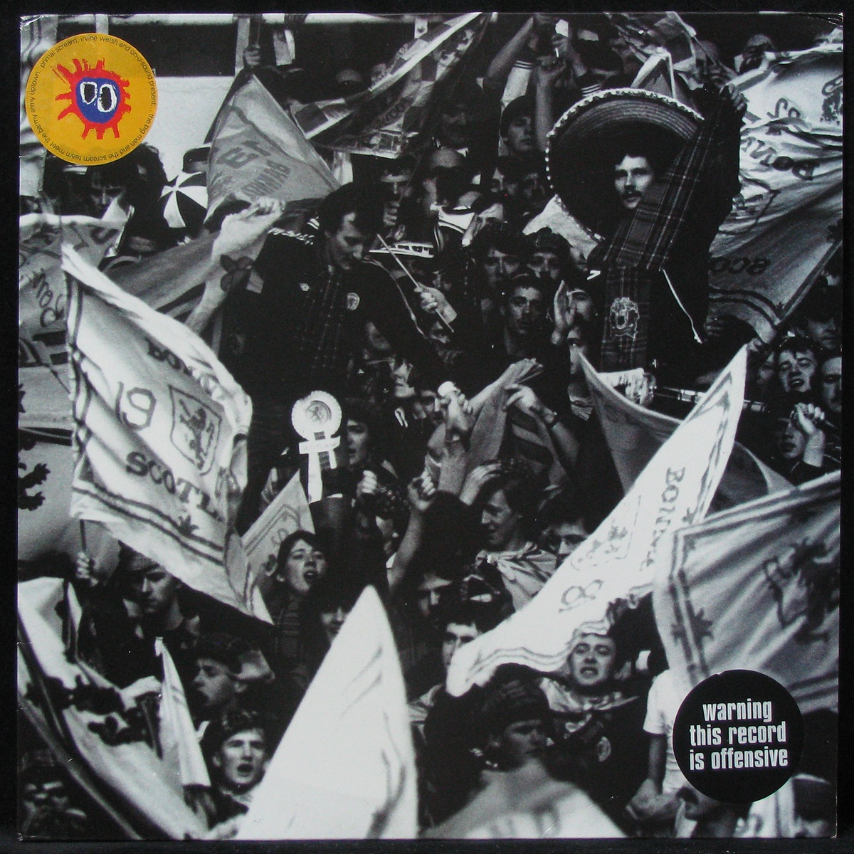 LP Primal Scream / Irvine Welsh / On-U-Sound — Big Man And The Scream Team Meet The Barmy Army Uptown (maxi) фото