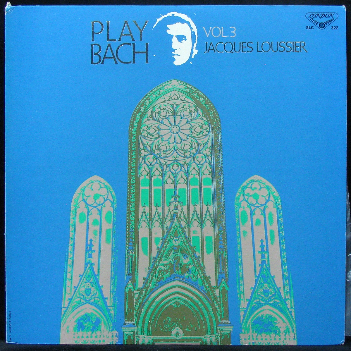 LP Jacques Loussier Trio — Play Bach Vol.3 (+ obi) фото