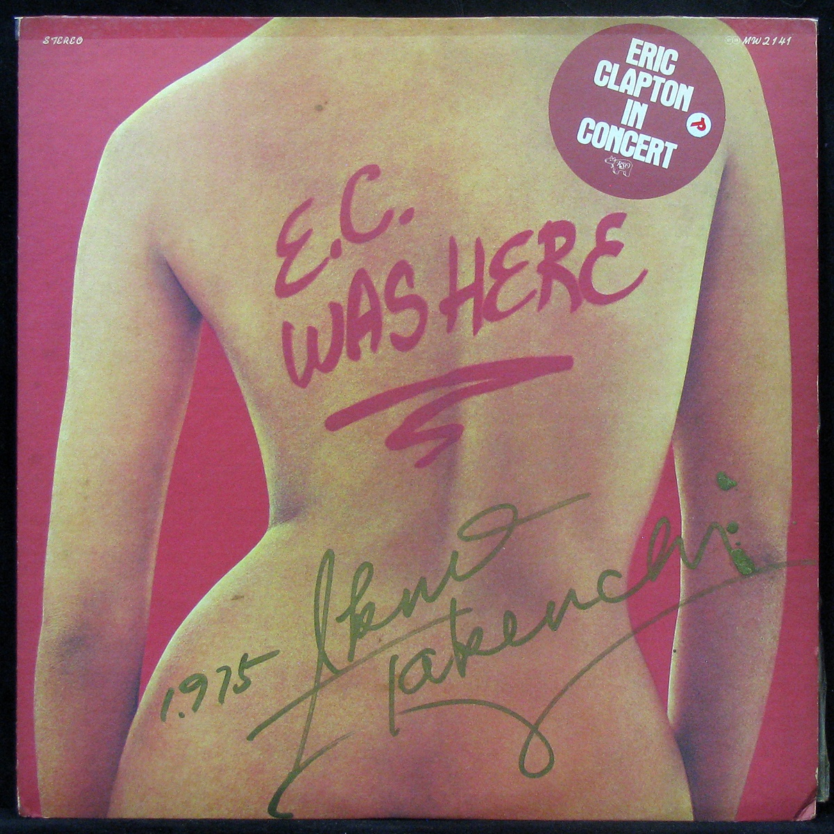 LP Eric Clapton — E.C. Was Here (+ obi) фото