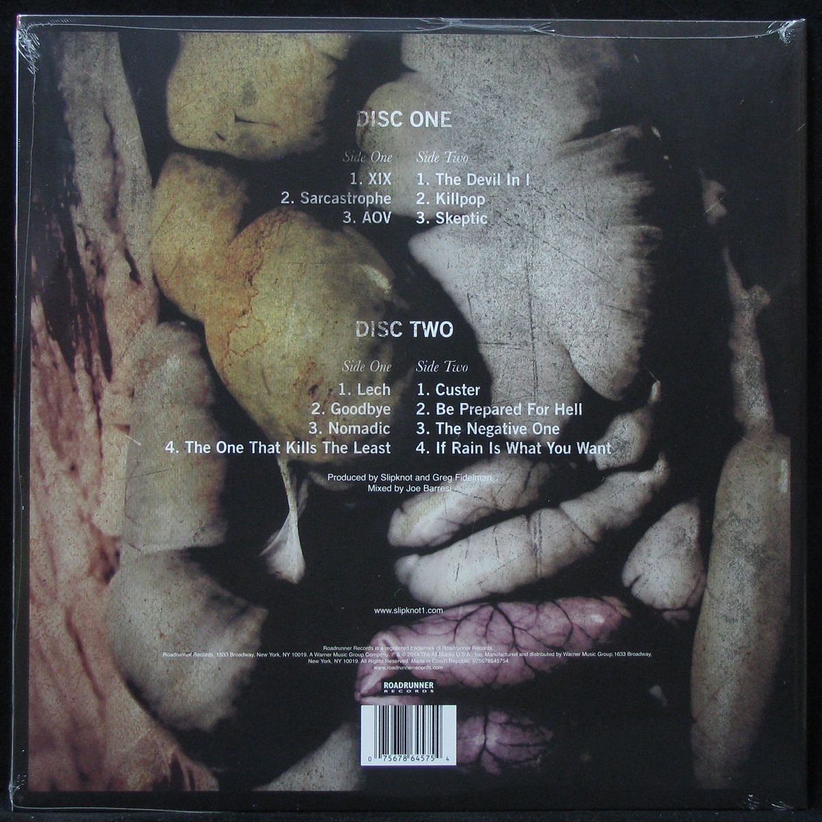LP Slipknot — 5: The Gray Chapter (2LP, coloured vinyl) фото 2