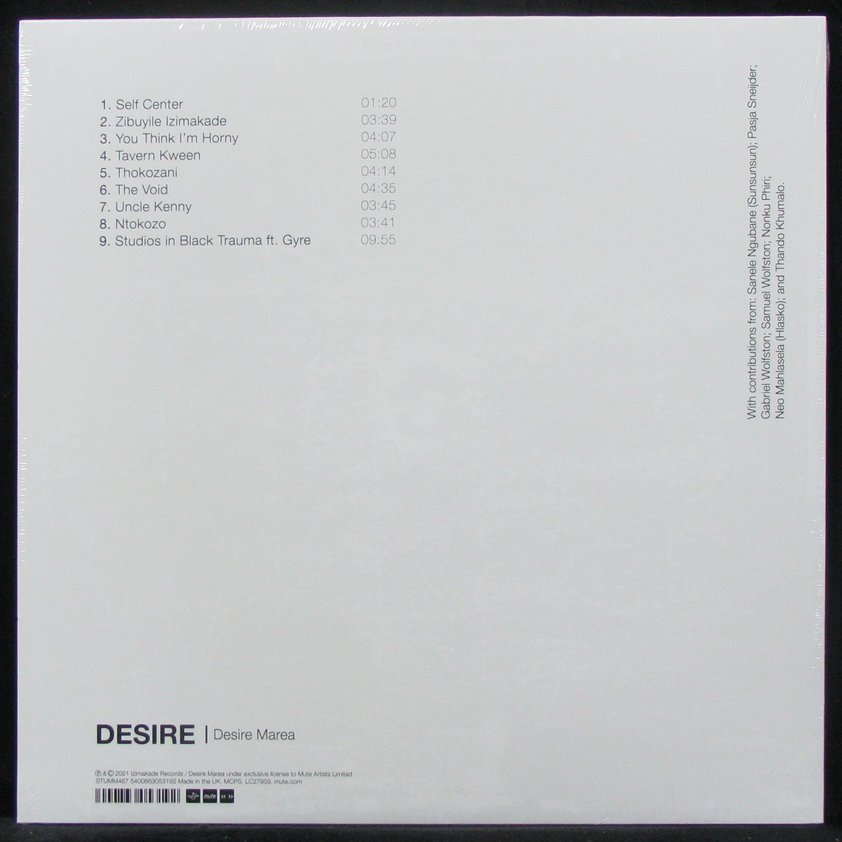 LP Desire Marea — Desire (coloured vinyl, + booklet) фото 2
