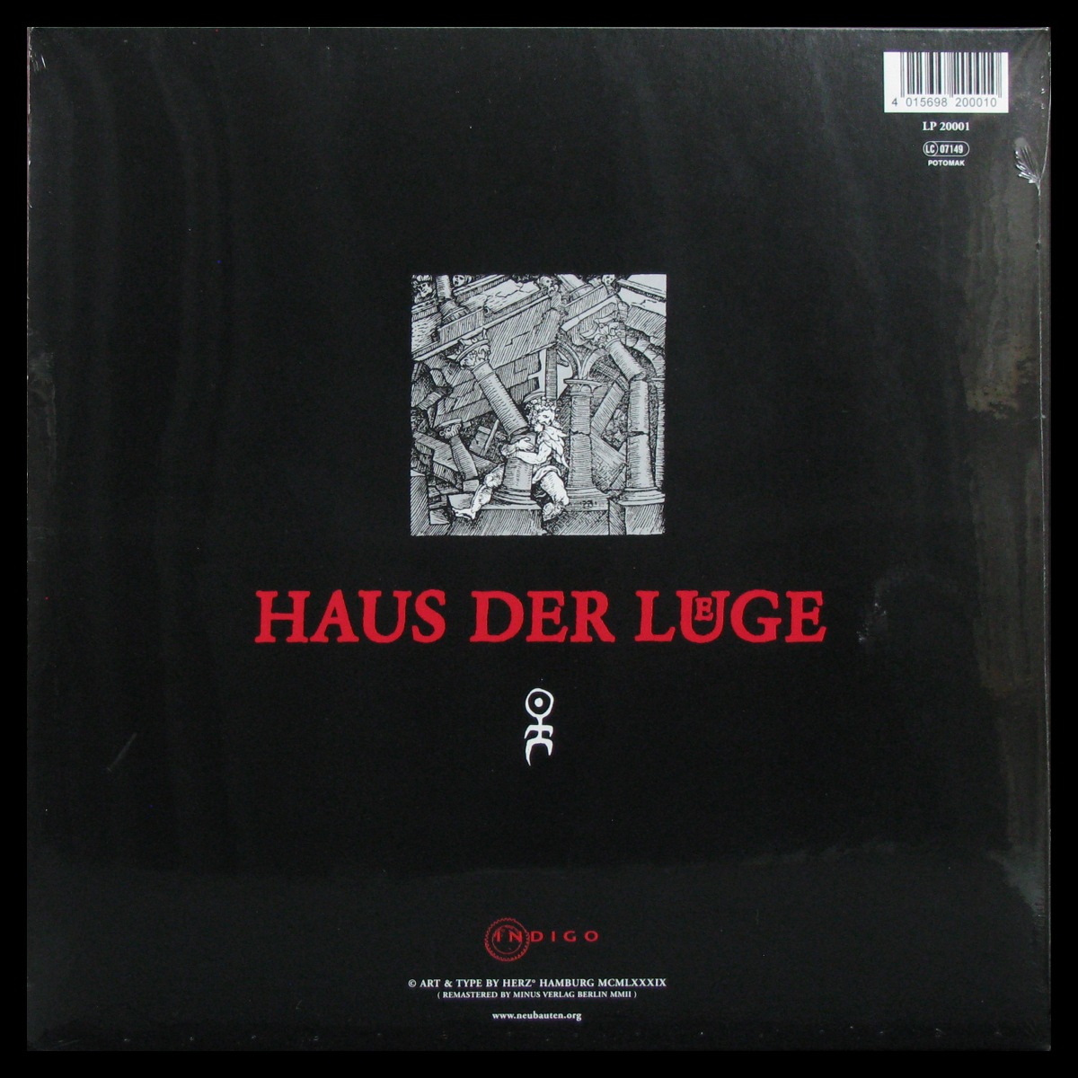 LP Einstuerzende Neubauten — Haus Der Luege фото 2