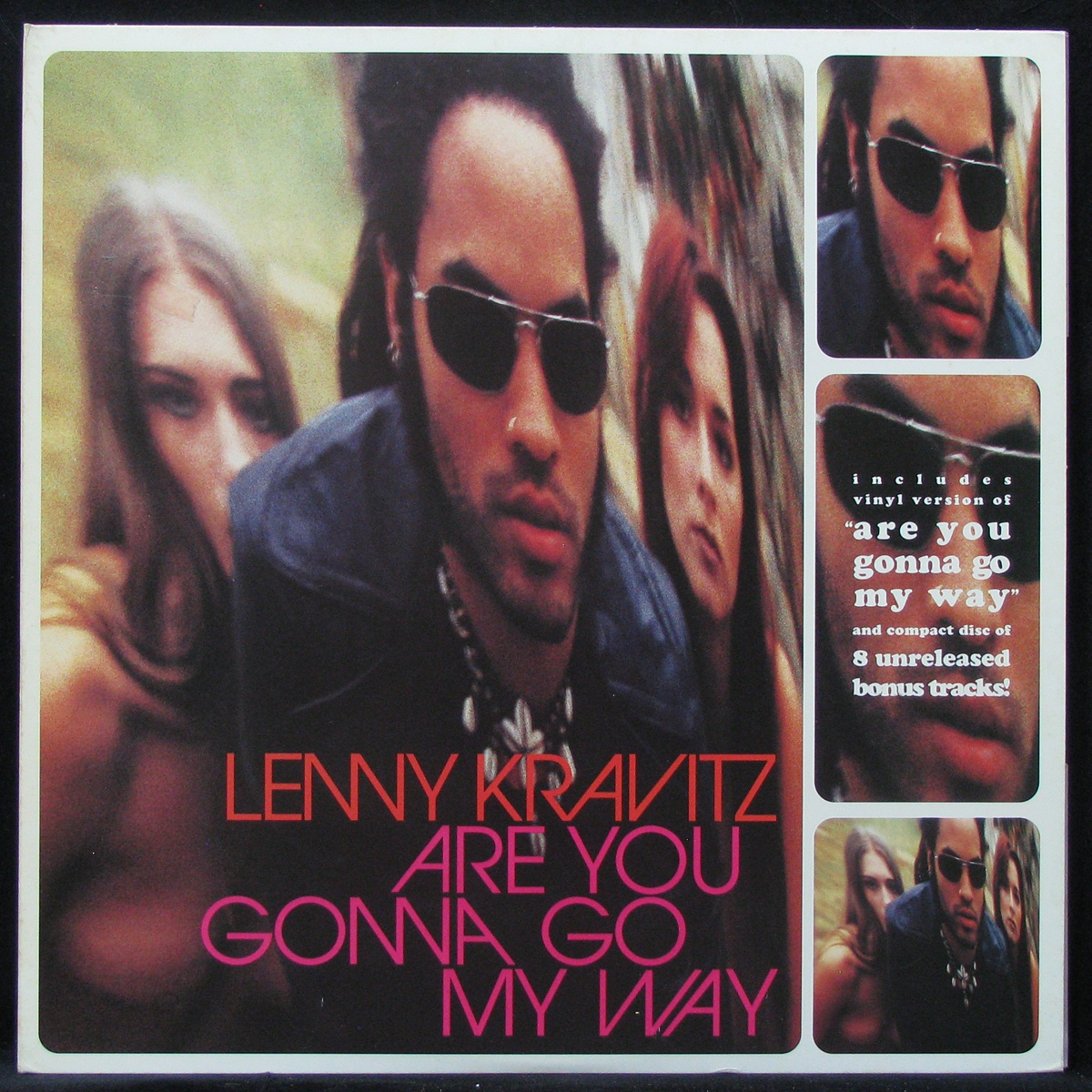 LP Lenny Kravitz — Are You Gonna Go My Way (+ CD, coloured vinyl, + booklet) фото