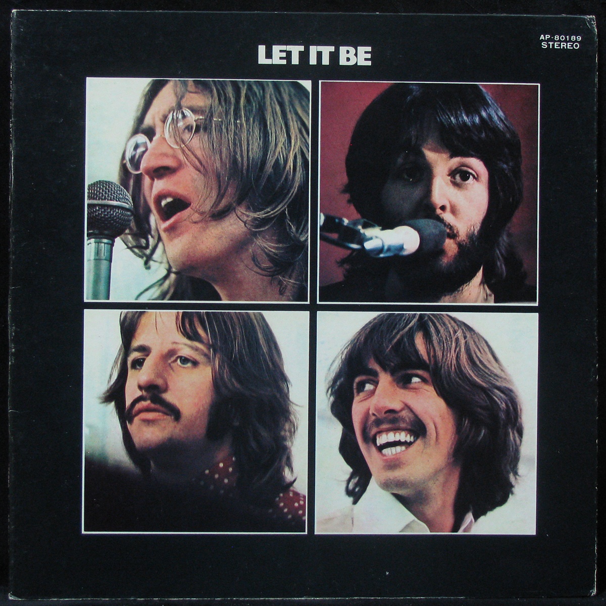 LP Beatles — Let It Be фото