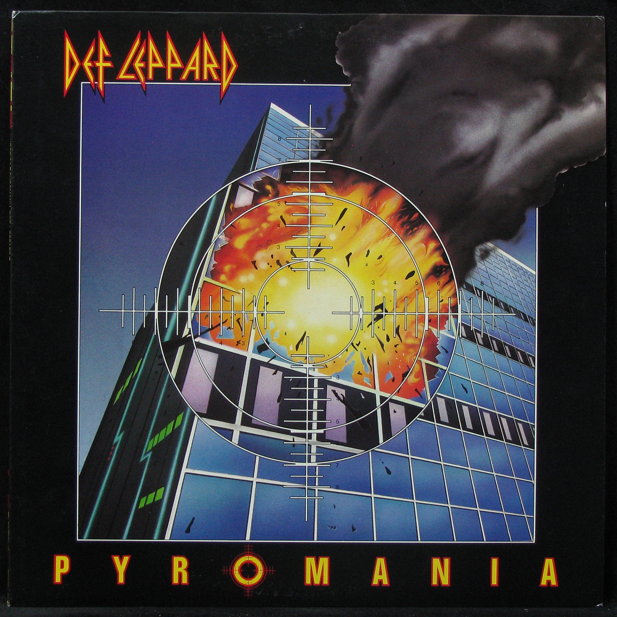 LP Def Leppard — Pyromania фото