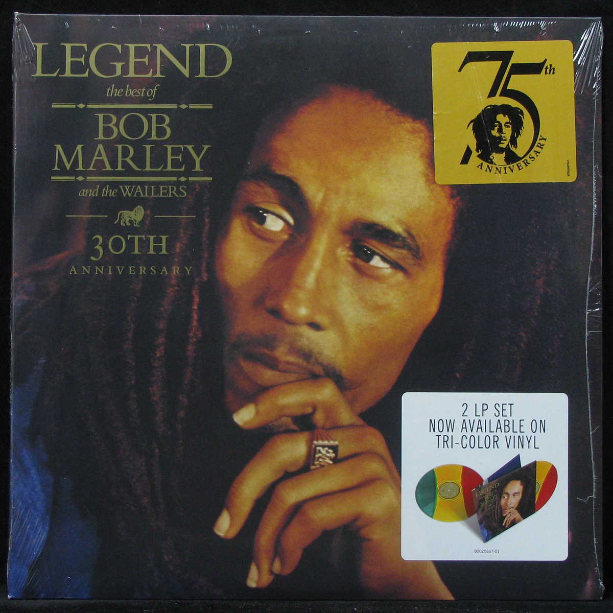 LP Bob Marley & The Wailers — Legend - The Best Of Bob Marley And The Wailers (2LP, coloured vinyl) фото