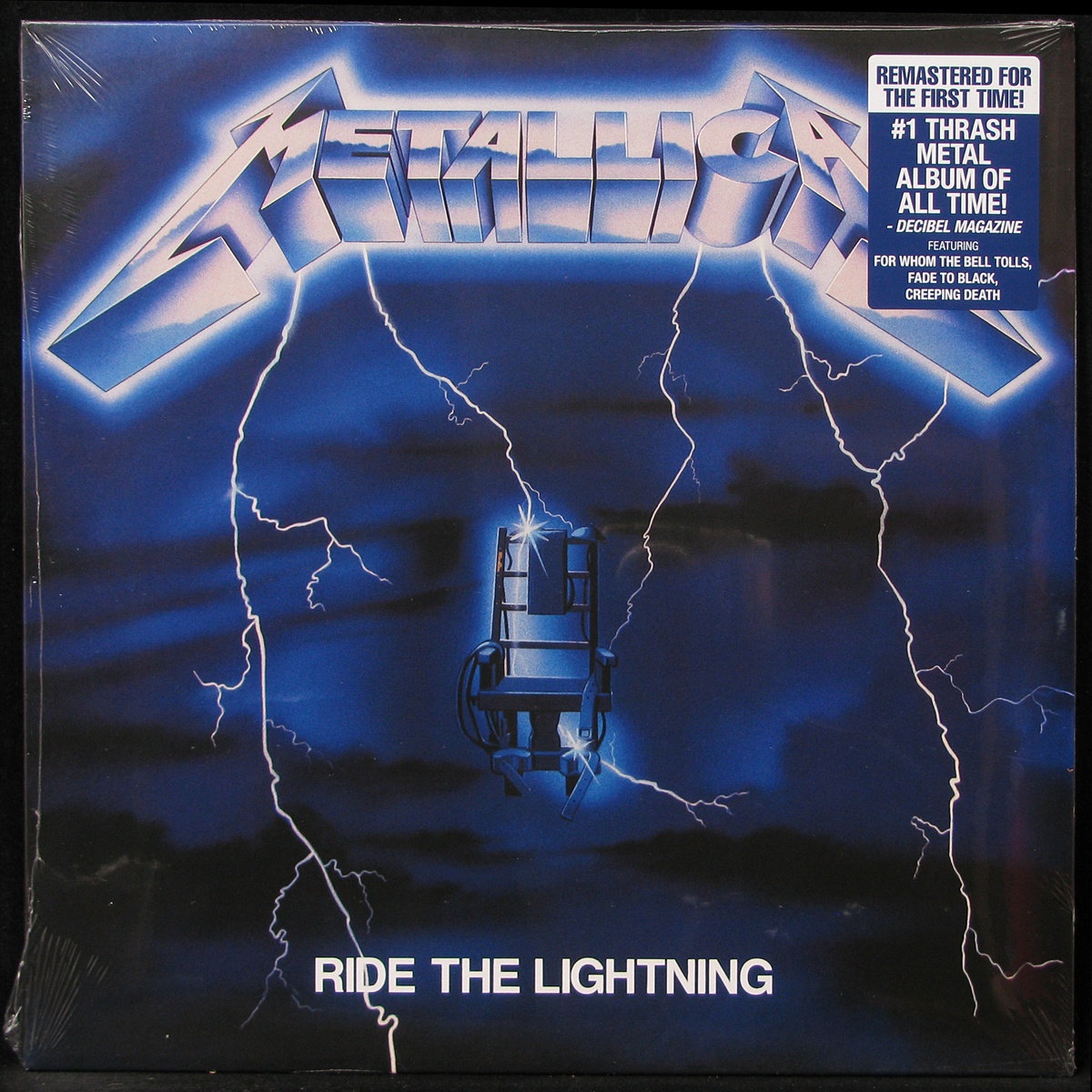 LP Metallica — Ride The Lightning фото