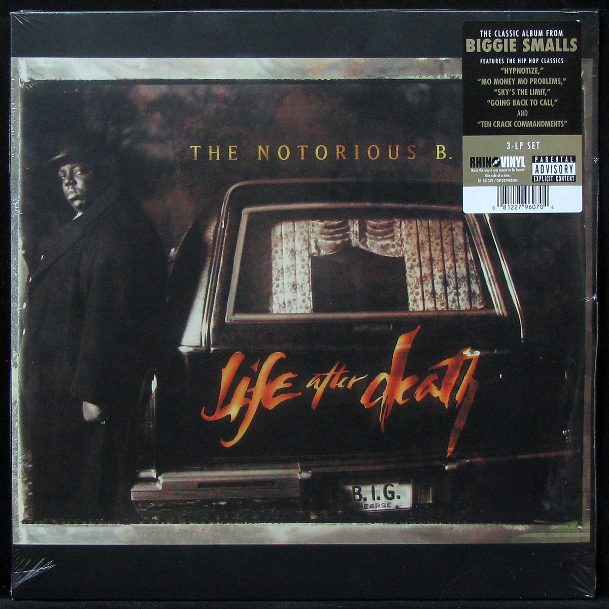 Пластинка Notorious B. I. G. - Life After Death (3LP), 2020, SS/SS, арт ...