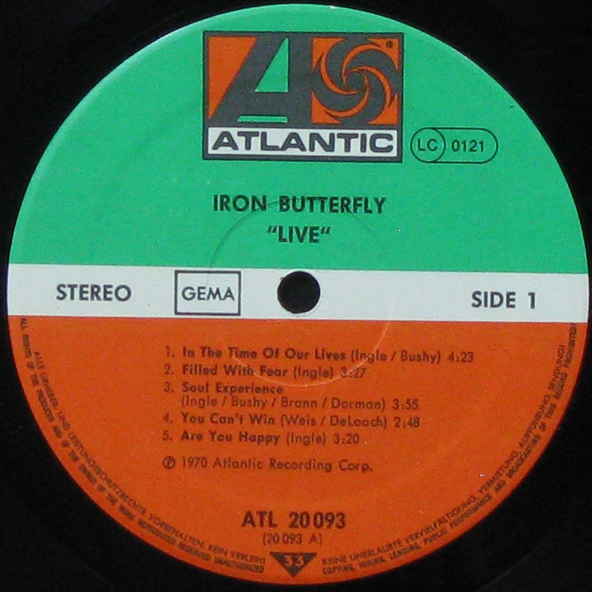 LP Iron Butterfly — Live фото 2