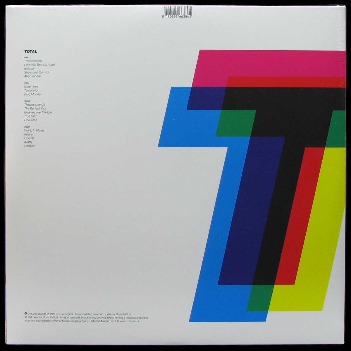 LP Joy Division / New Order — Total From Joy Division To New Order (2LP) фото 2