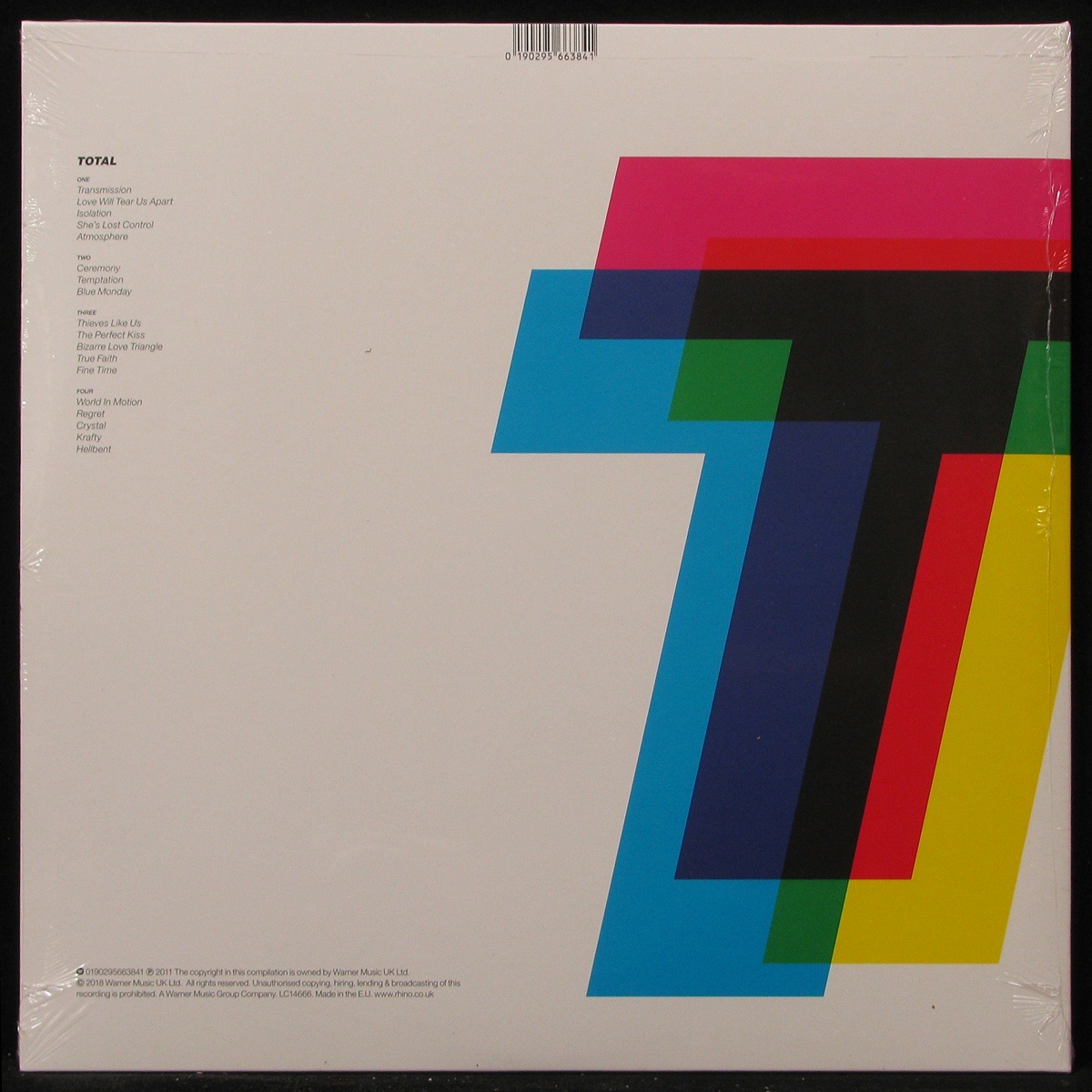 LP Joy Division / New Order — Total From Joy Division To New Order (2LP) фото 2