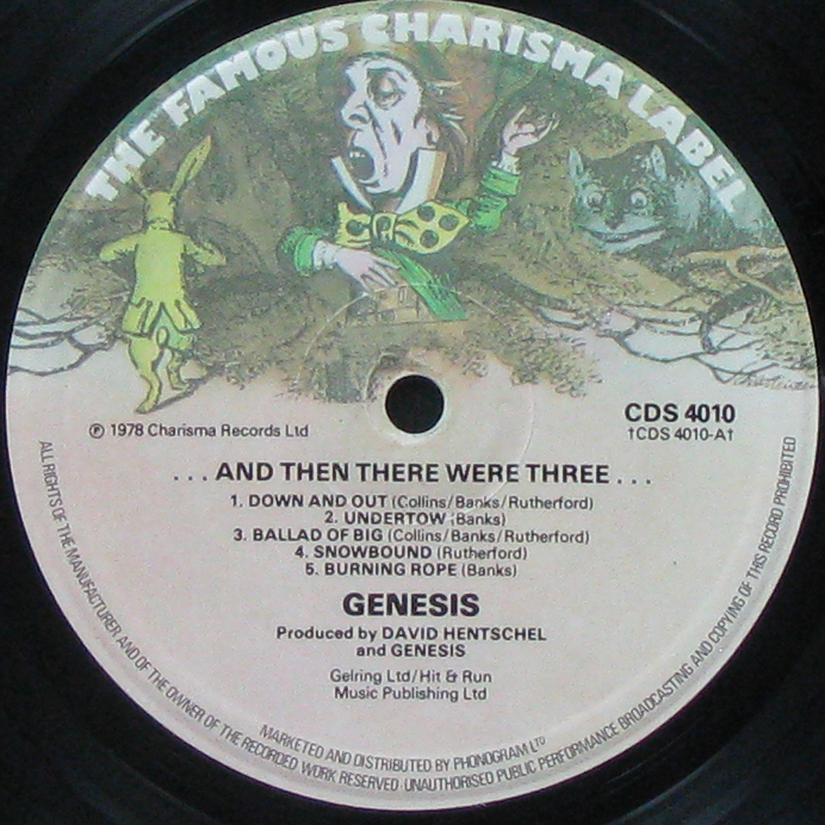 LP Genesis — And Then There Were Three.. фото 2