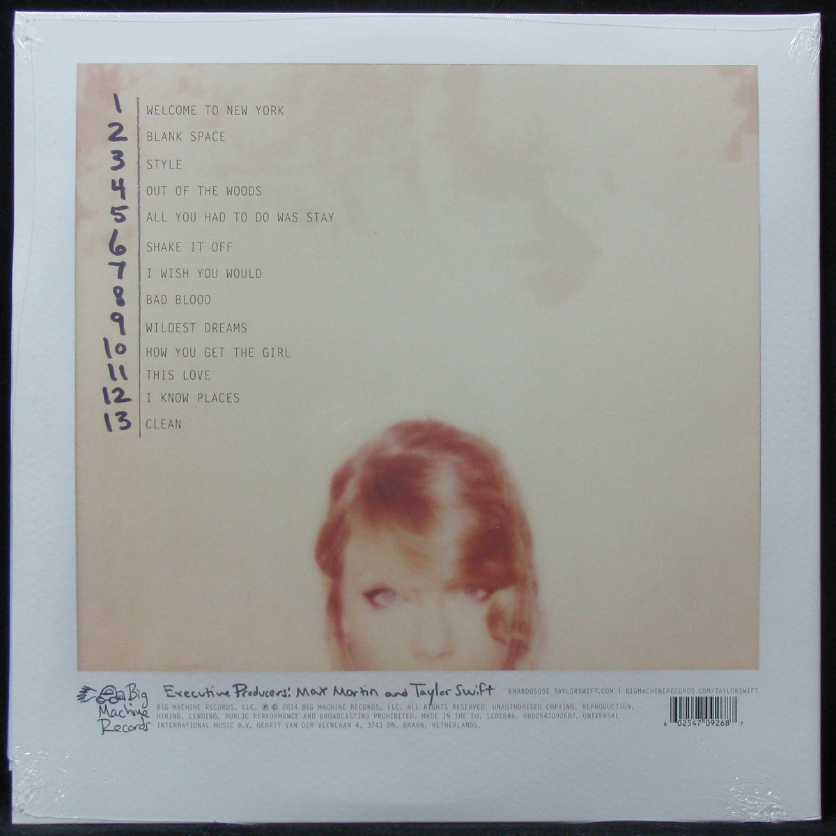 LP Taylor Swift — 1989 (2LP) фото 2
