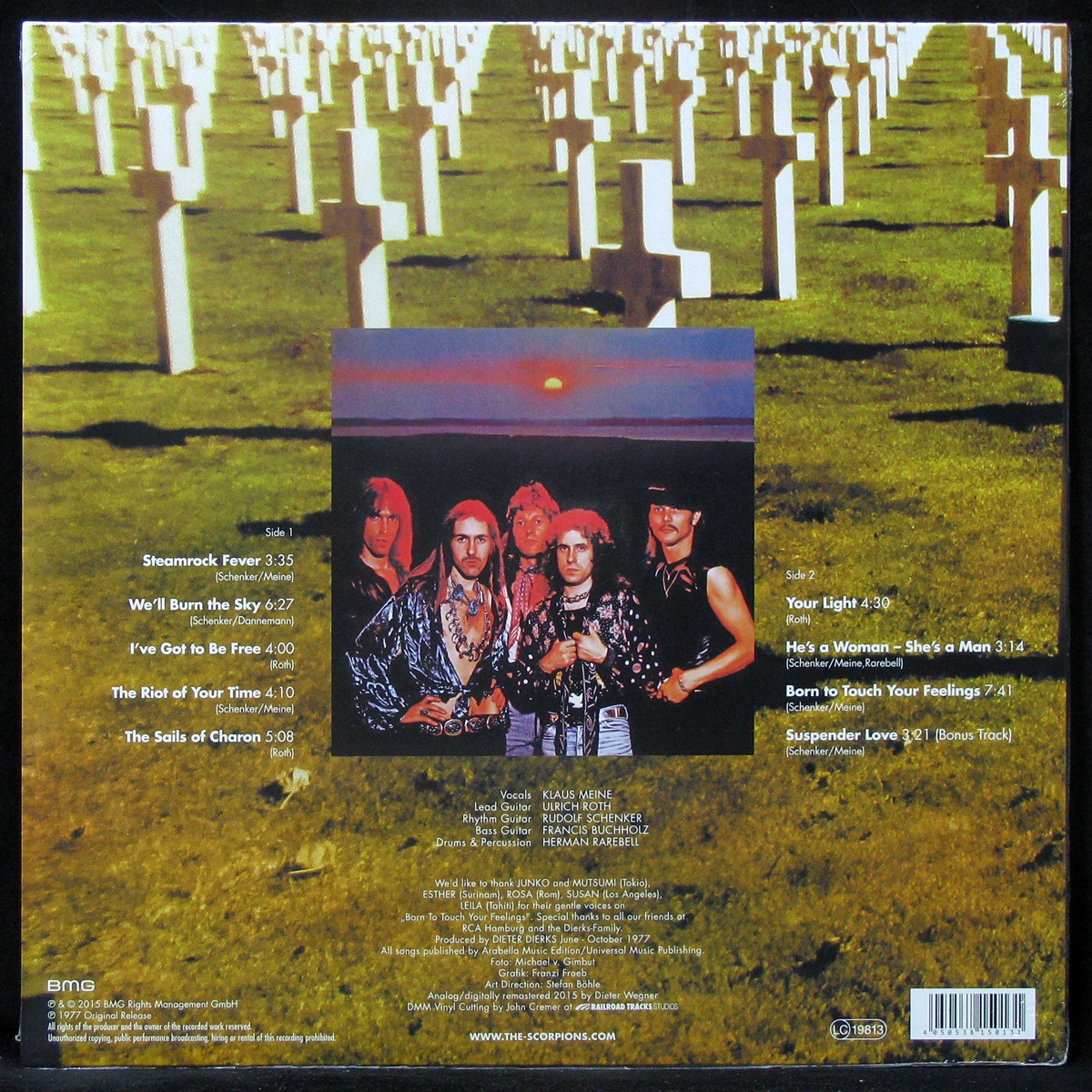 LP Scorpions — Taken By Force (+ CD) фото 2
