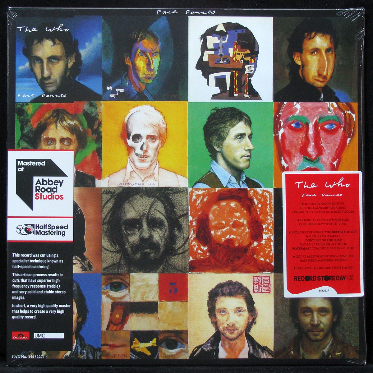 LP Who — Face Dances (2LP, coloured vinyl) фото