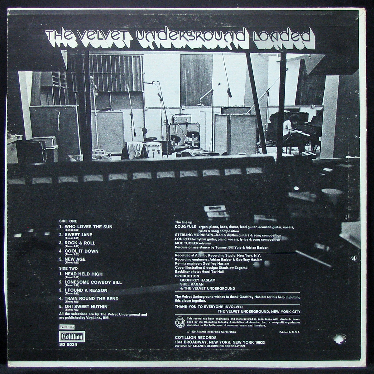 LP Velvet Underground — Loaded фото 2