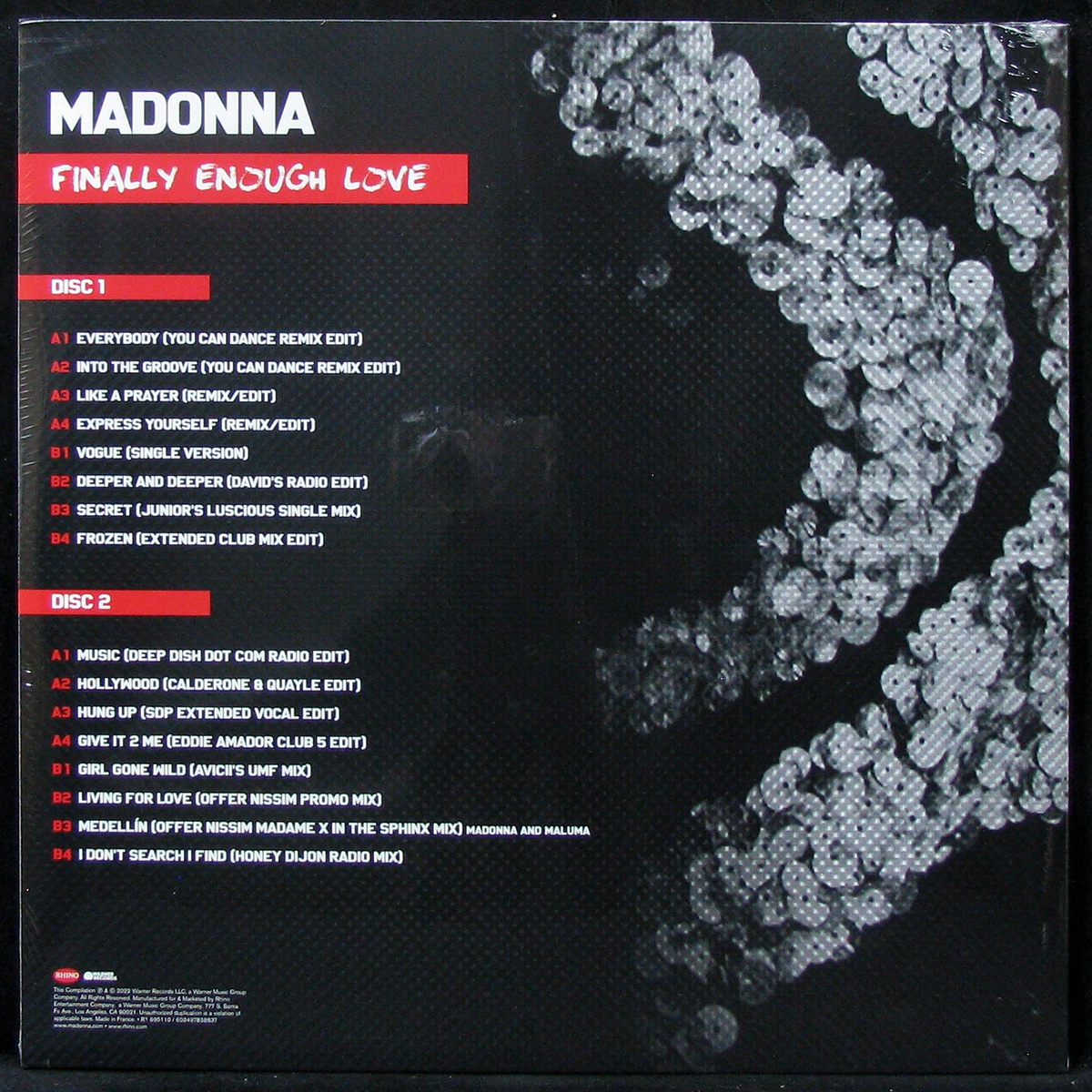 LP Madonna — Finally Enough Love (2LP) фото 2
