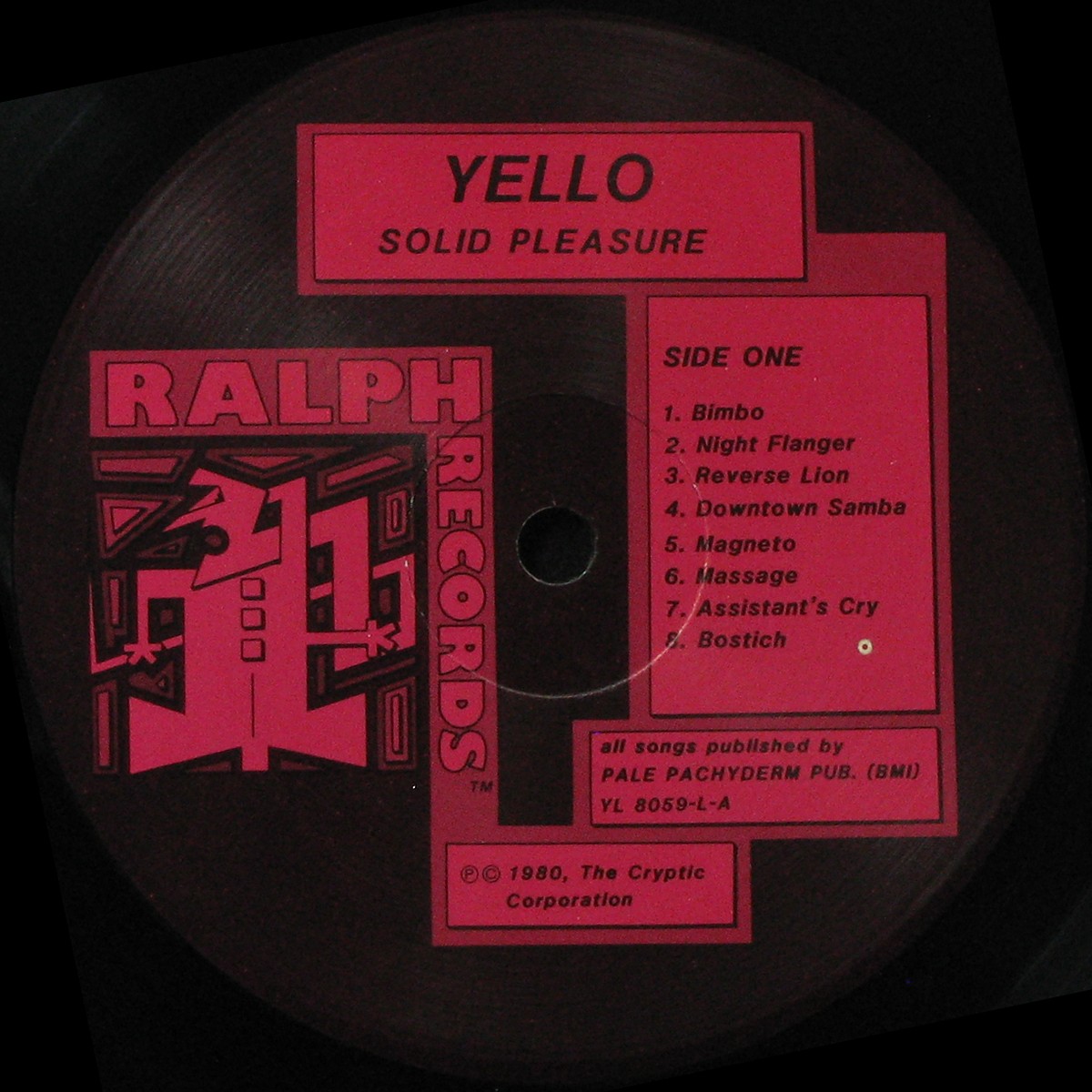 LP Yello — Solid Pleasure фото 3