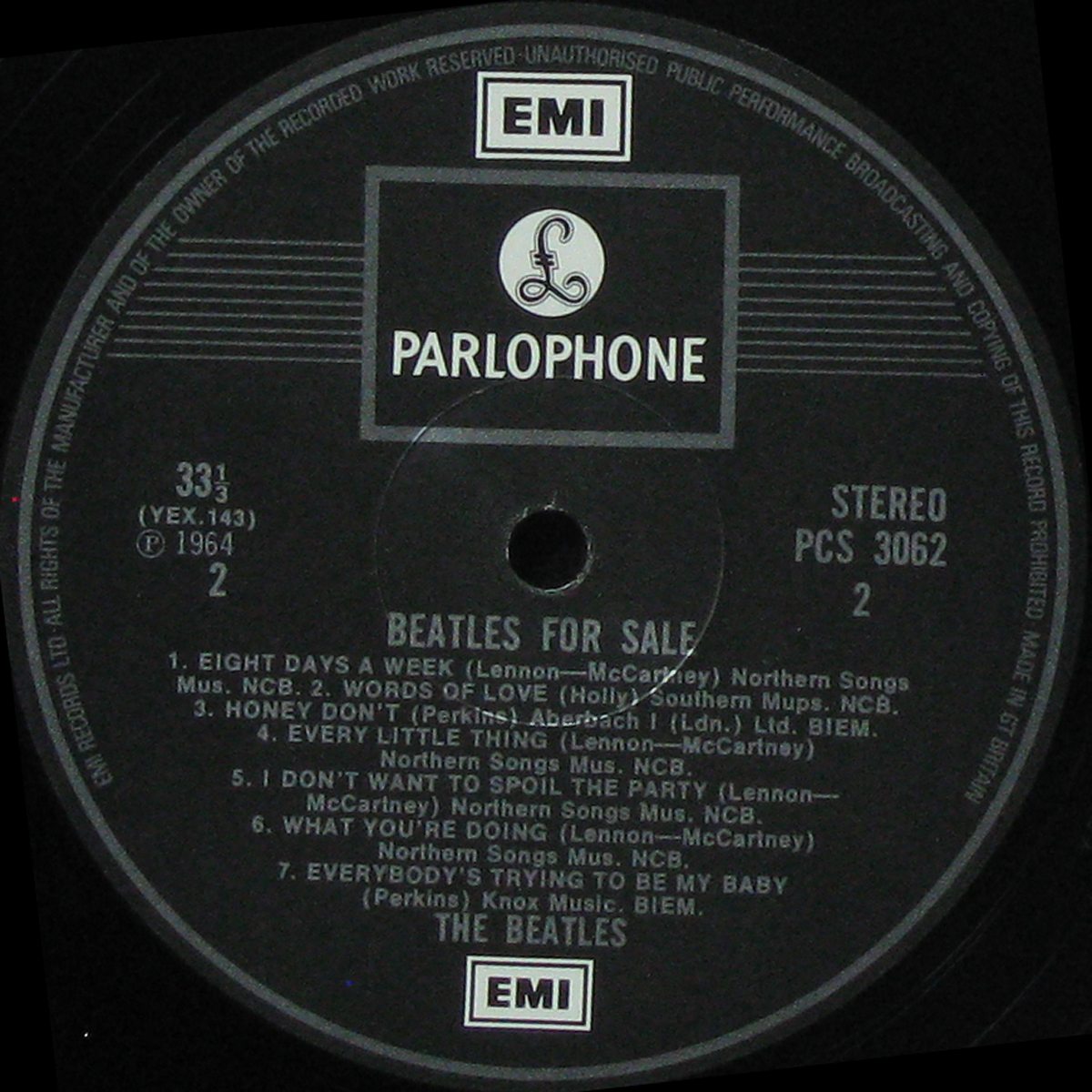 LP Beatles — Beatles For Sale фото 5