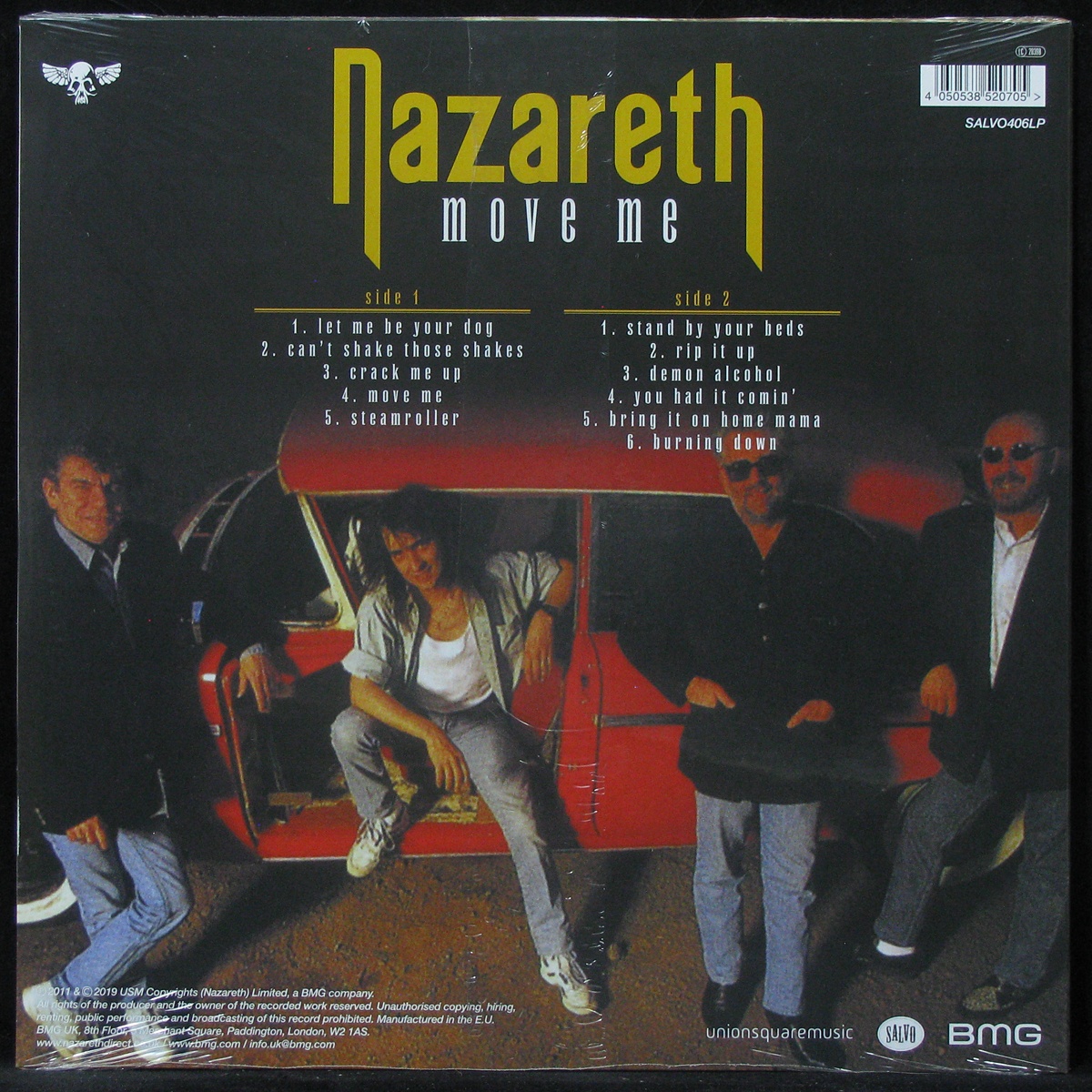 LP Nazareth — Move Me (coloured vinyl) фото 2