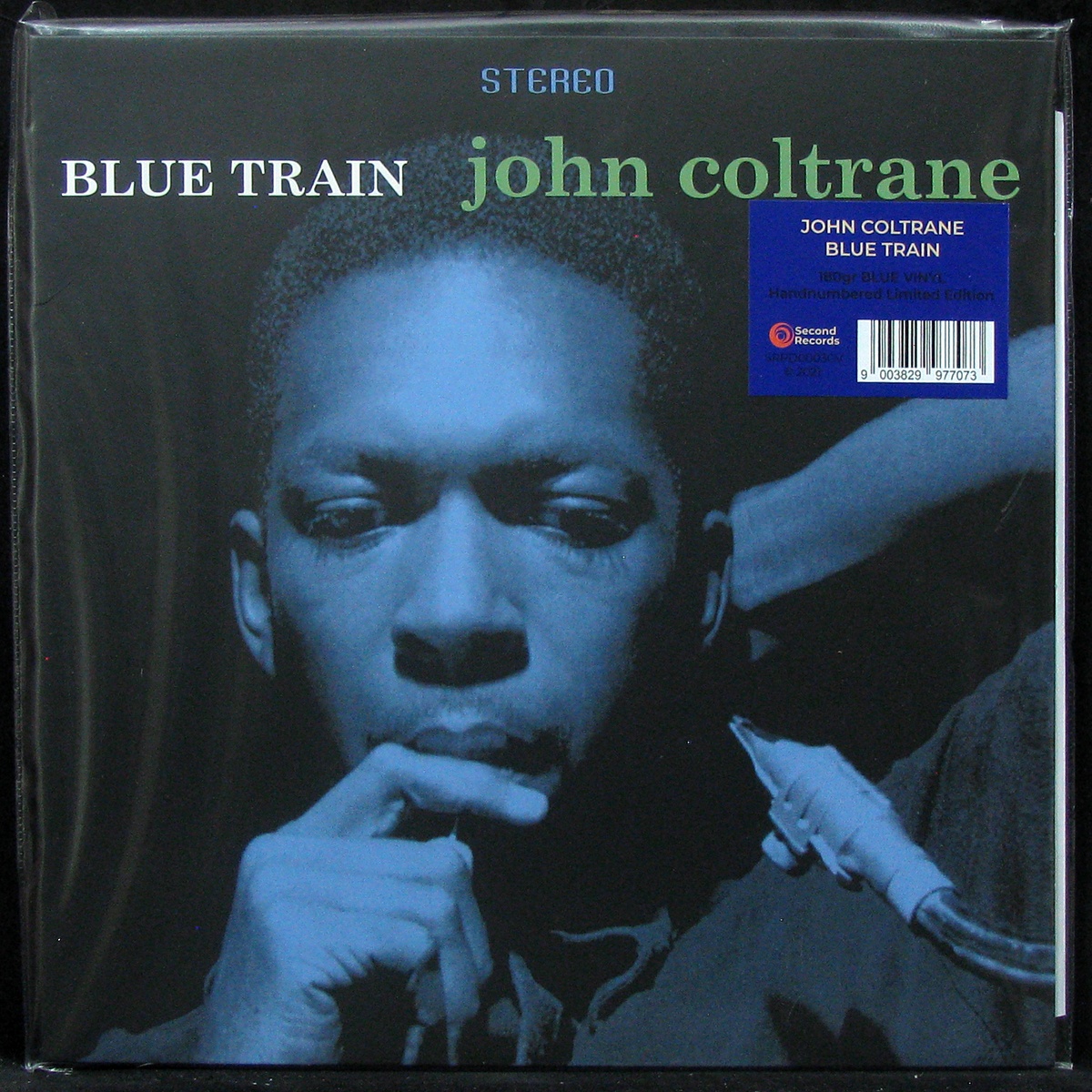 LP John Coltrane — Blue Train (blue vinyl) фото
