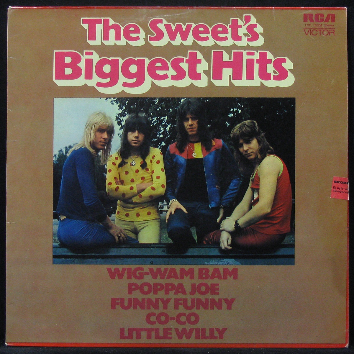 LP Sweet — Sweet's Biggest Hits фото