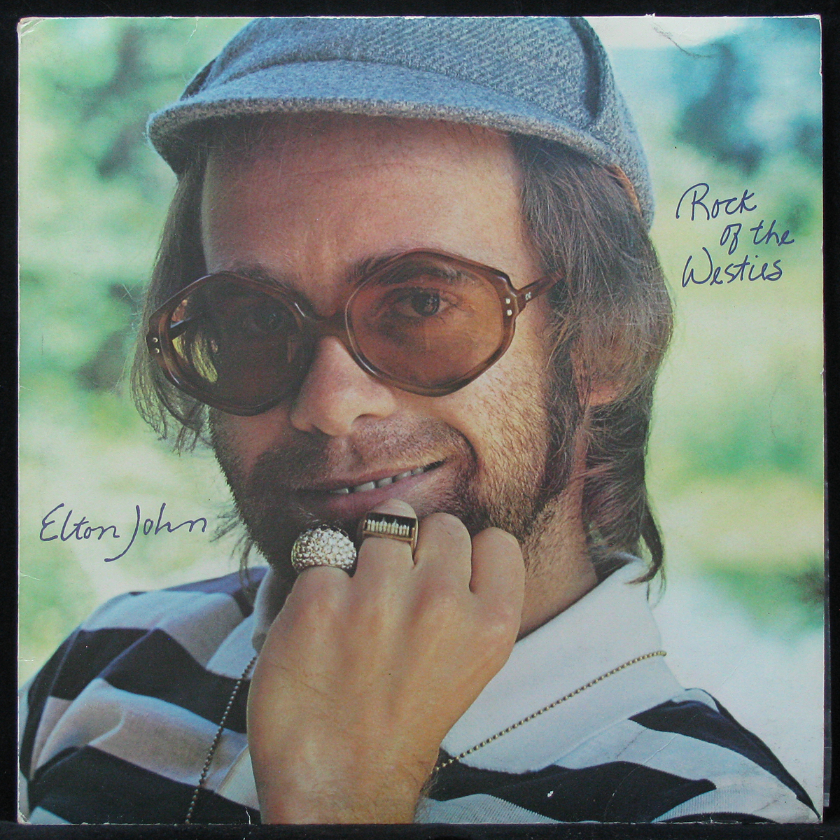 LP Elton John — Rock Of The Westies фото