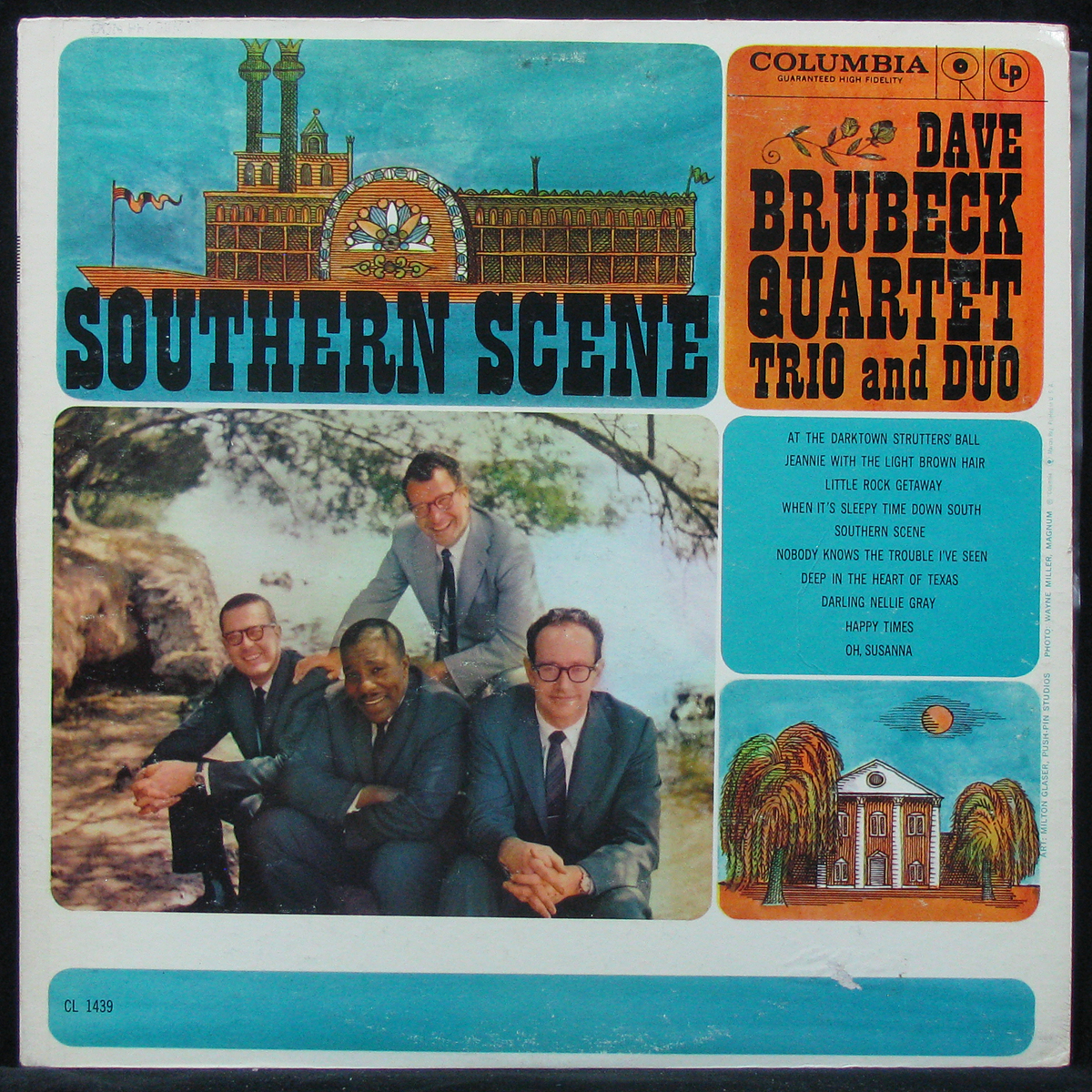 LP Dave Brubeck Quartet — Southern Scene (mono) фото