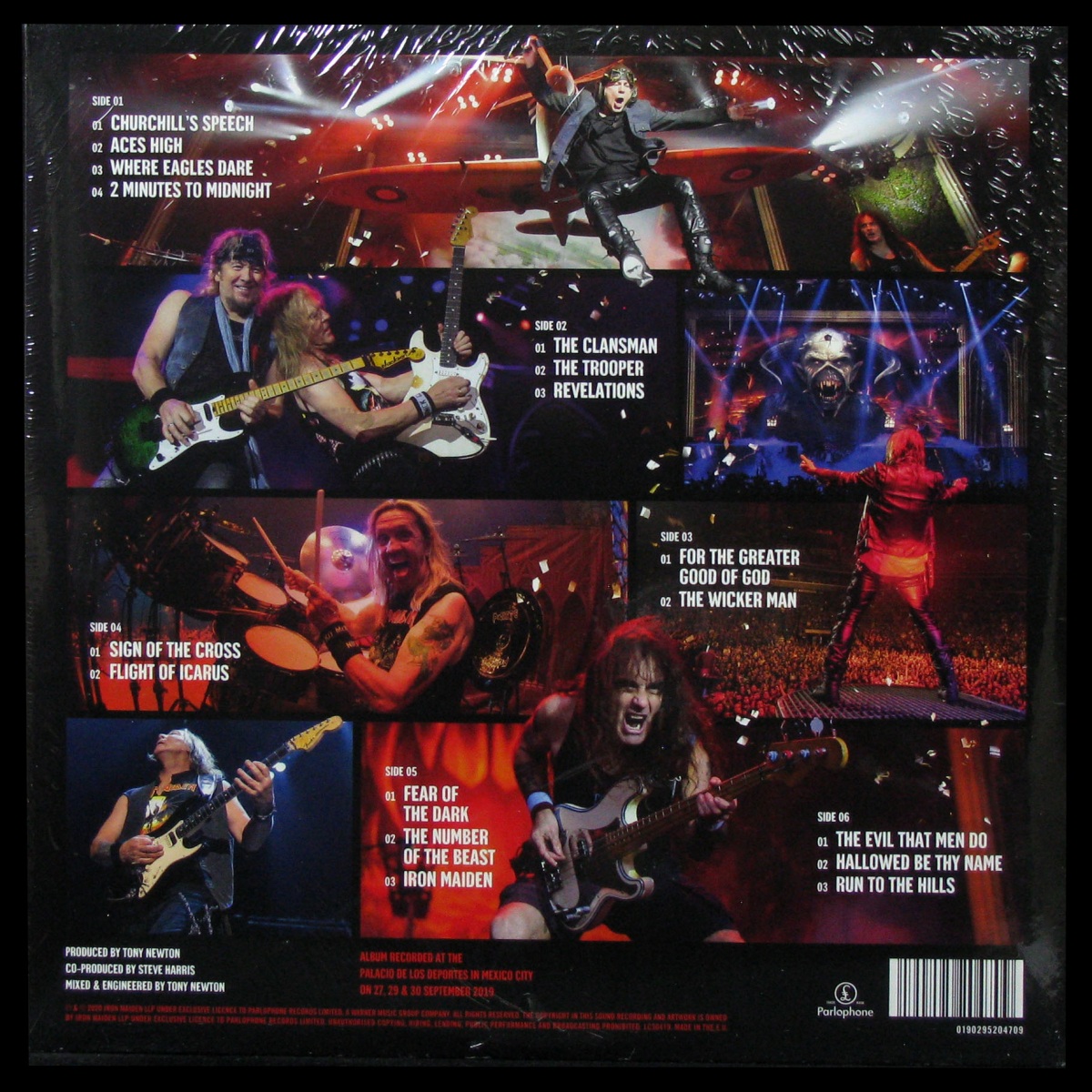 LP Iron Maiden — Nights Of The Dead, Legacy Of The Beast: Live In Mexico City (3LP) фото 2