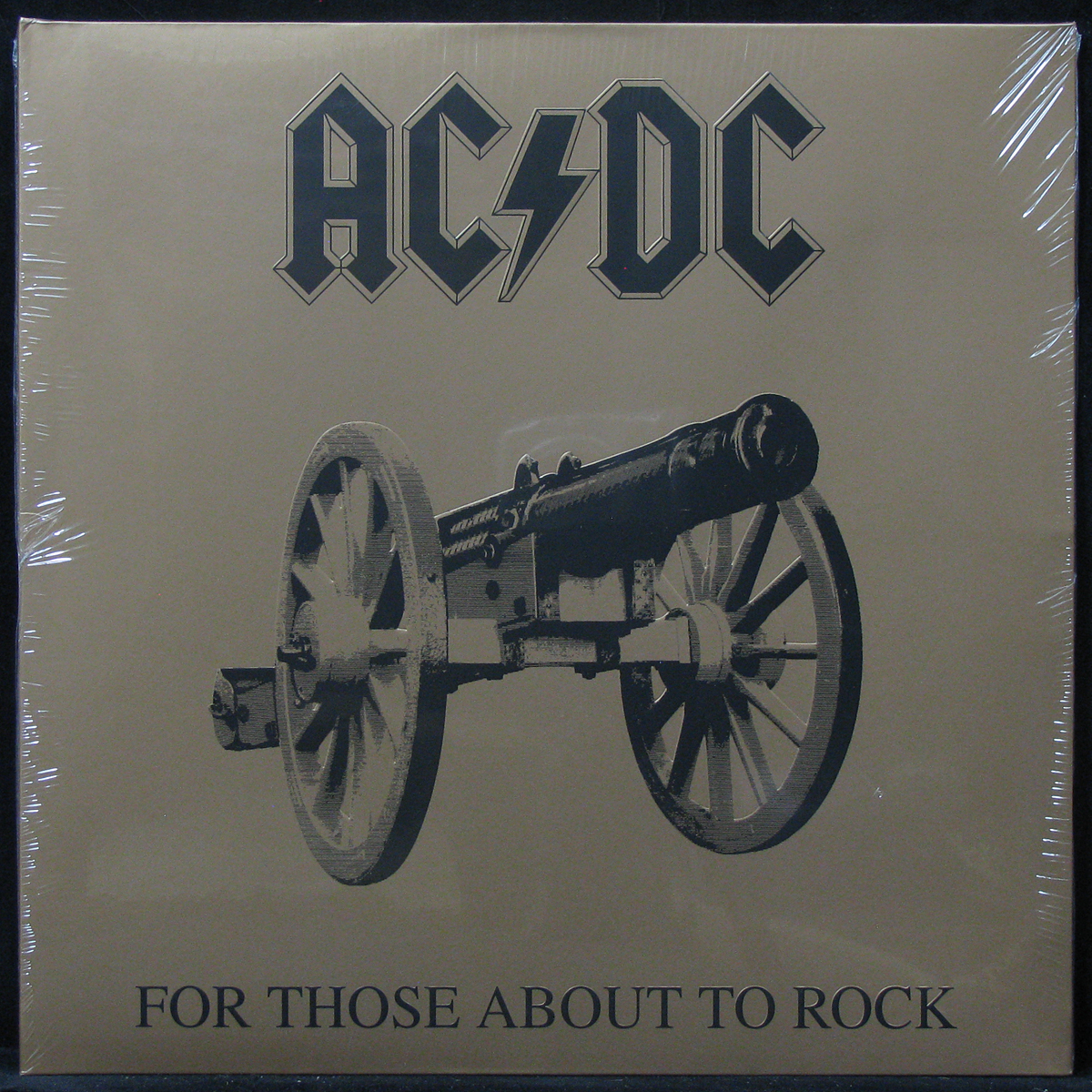 LP AC/DC — For Those About To Rock (We Salute You) фото