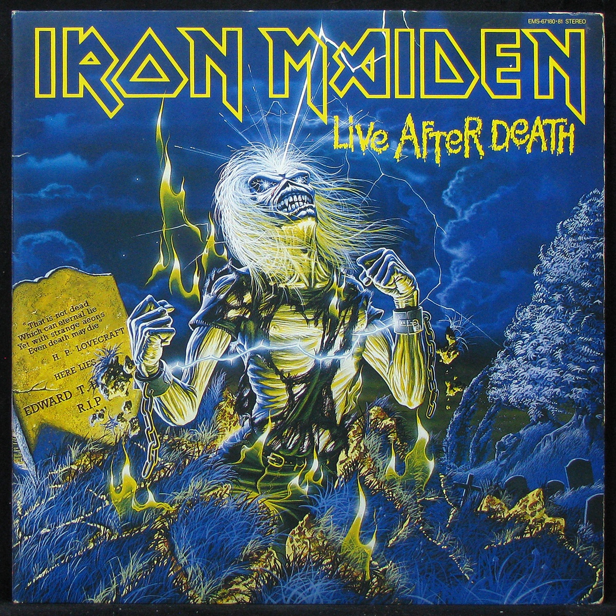 LP Iron Maiden — Live After Death  (2LP, + mini-poster) фото