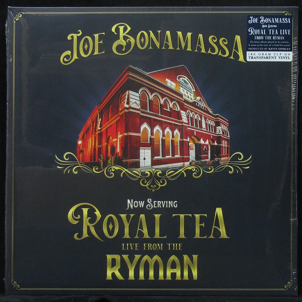 LP Joe Bonamassa — Now Serving: Royal Tea Live From The Ryman (2LP, цветной винил) фото