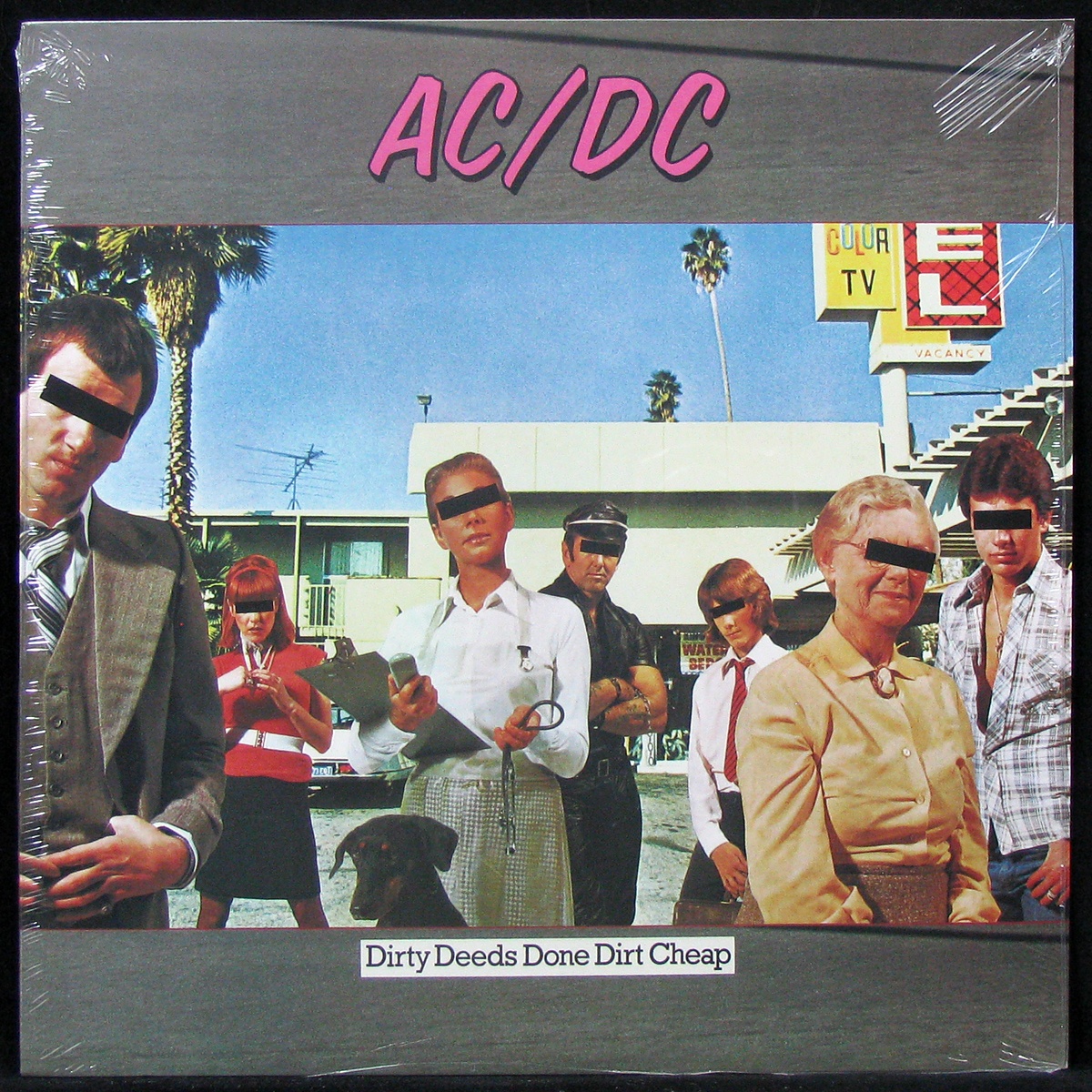 LP AC/DC — Dirty Deeds Done Dirt Cheap фото