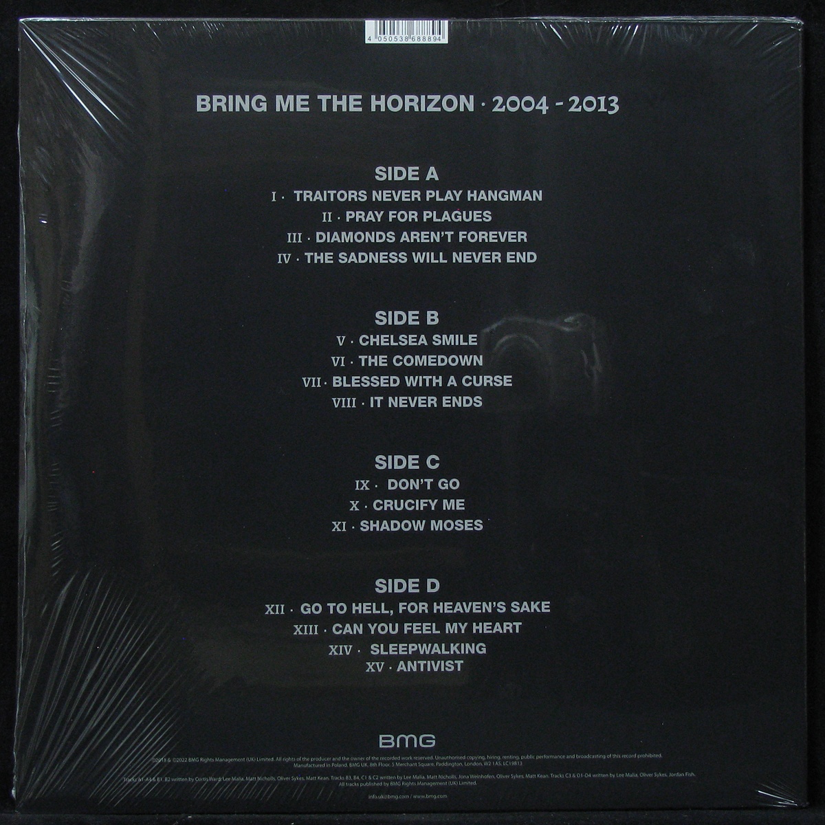 LP Bring Me The Horizon — 2004-2013 (2LP, coloured vinyl) фото 2