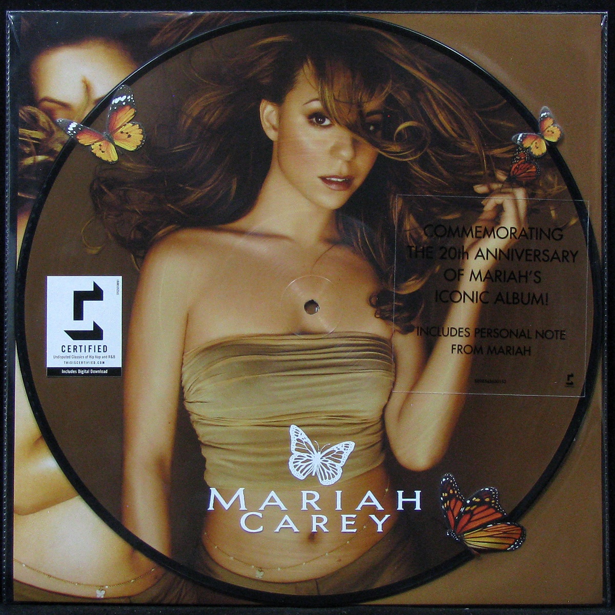 LP Mariah Carey — Butterfly (picture disc) фото