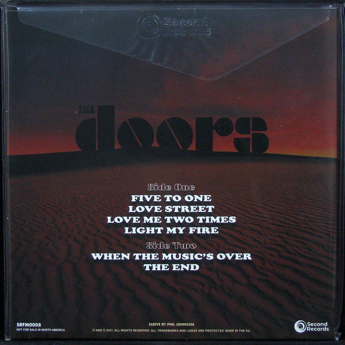LP Doors — When The Music's Over (violet vinyl) фото 2