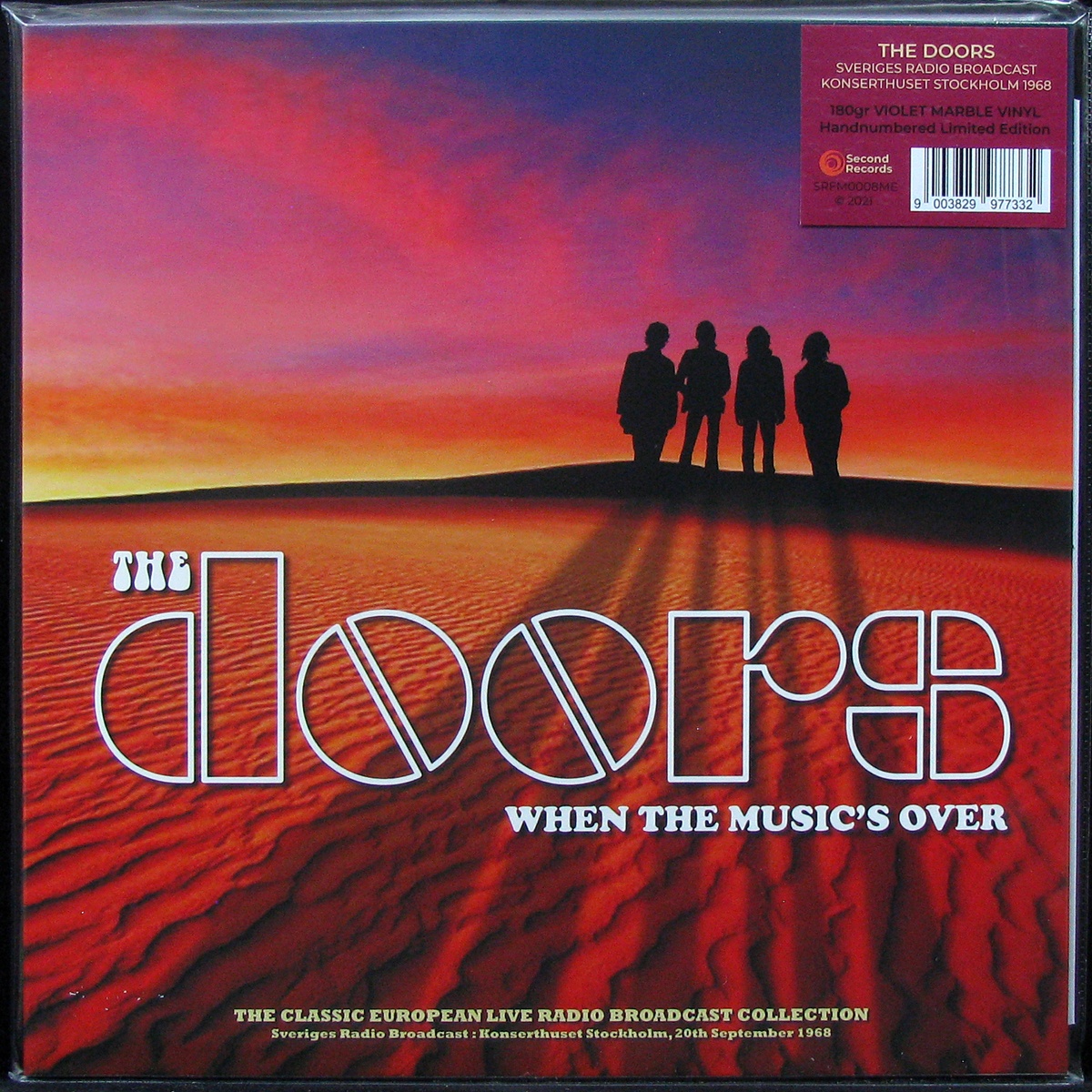LP Doors — When The Music's Over (violet marble vinyl) фото