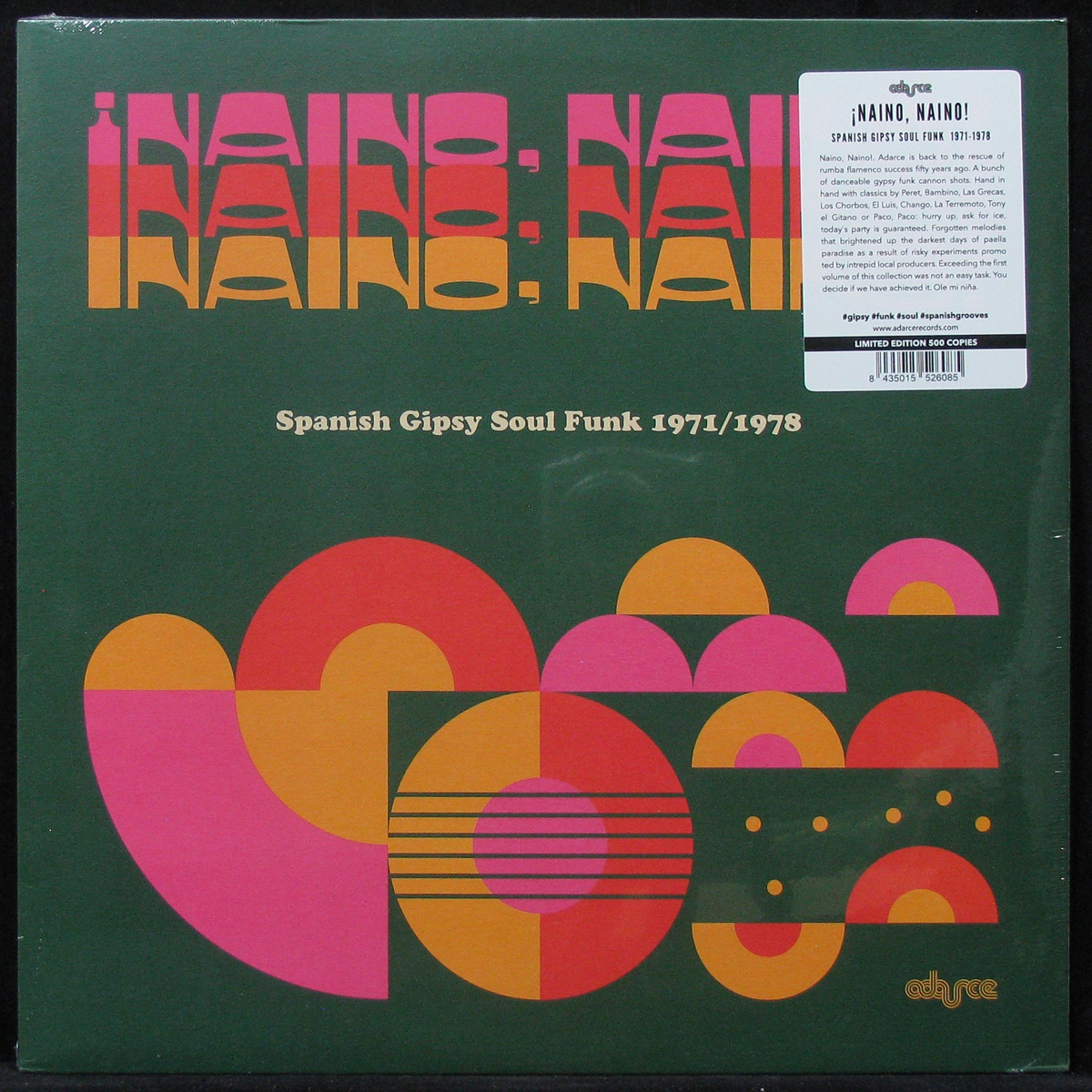LP V/A — Naino, Naino! Spanish Gipsy Soul Funk Disco 1971/1978 фото