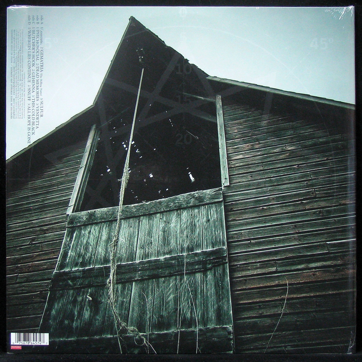 LP Slipknot — All Hope Is Gone (2LP, coloured vinyl) фото 2