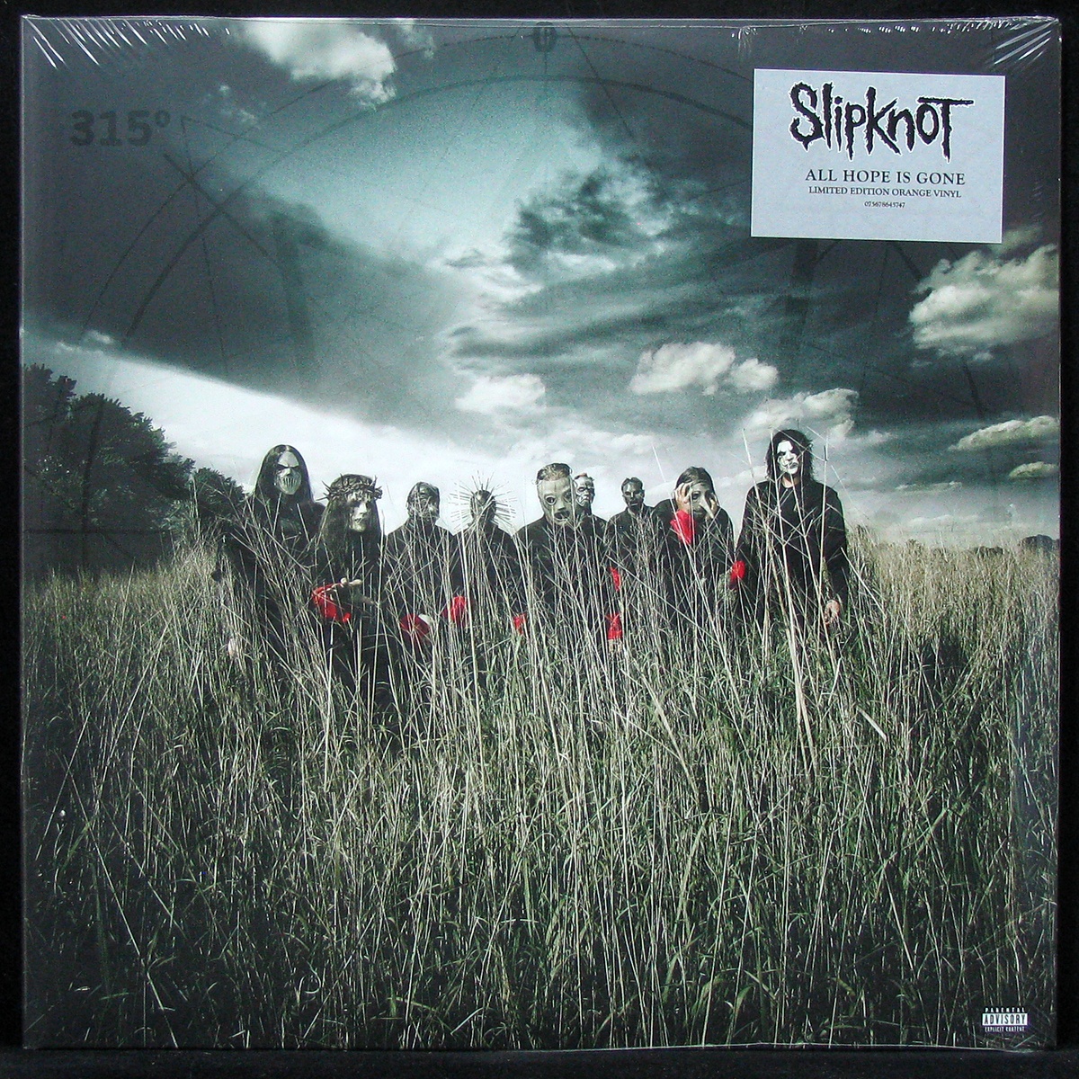 LP Slipknot — All Hope Is Gone (2LP, coloured vinyl) фото