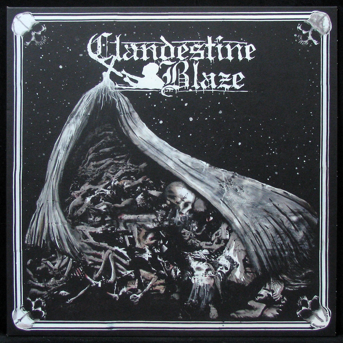 LP Clandestine Blaze — Tranquility Of Death фото