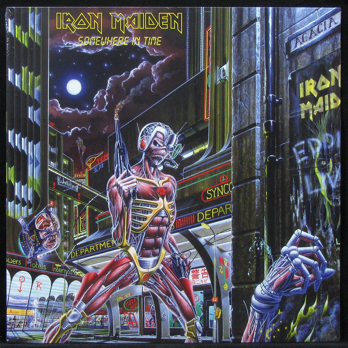 LP Iron Maiden — Somewhere In Time фото