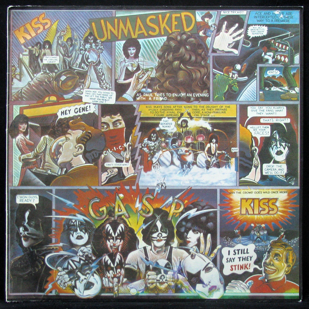 LP Kiss — Unmasked фото