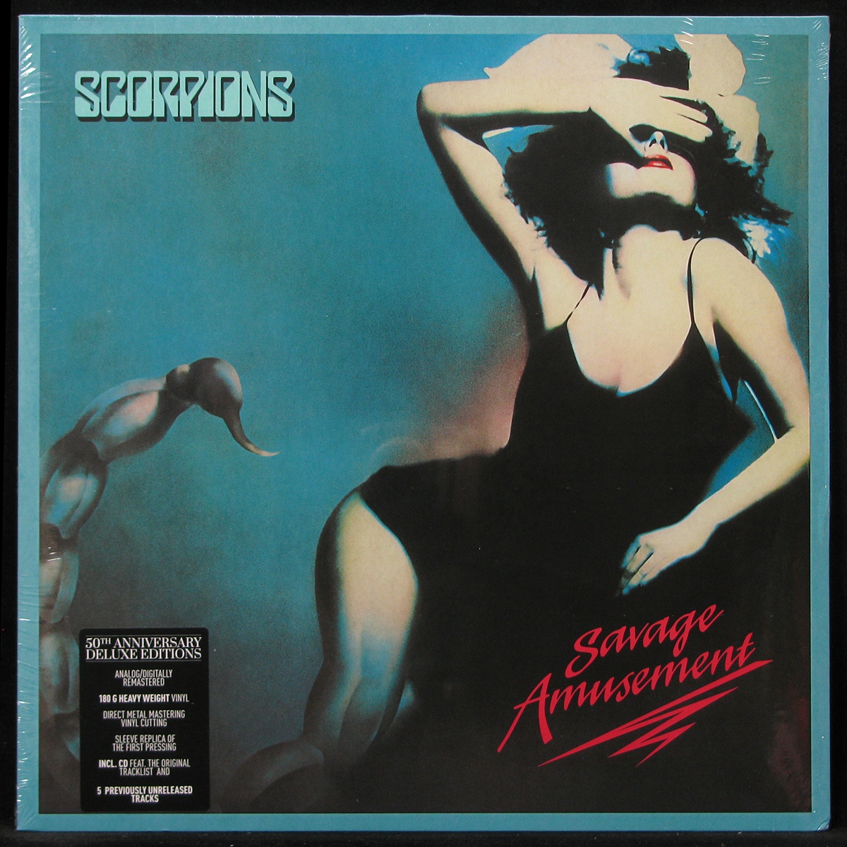 LP Scorpions — Savage Amusement (+ CD) фото