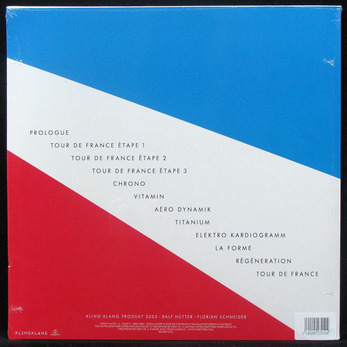 LP Kraftwerk — Tour De France (2LP, coloured vinyl) фото 2