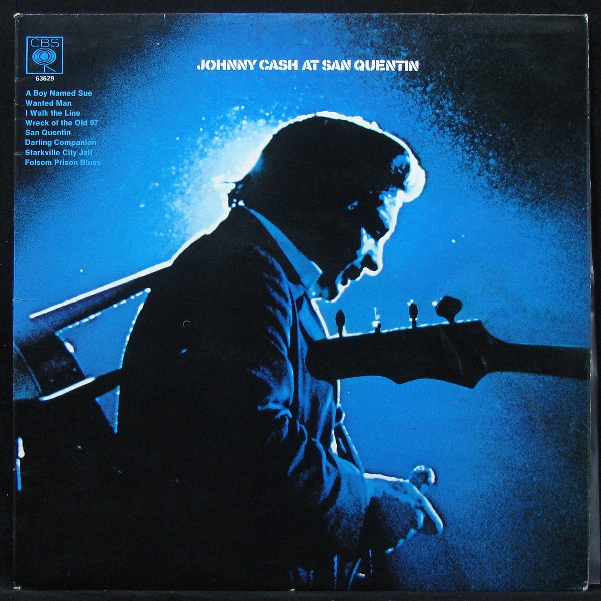 LP Johnny Cash — Johnny Cash At San Quentin фото